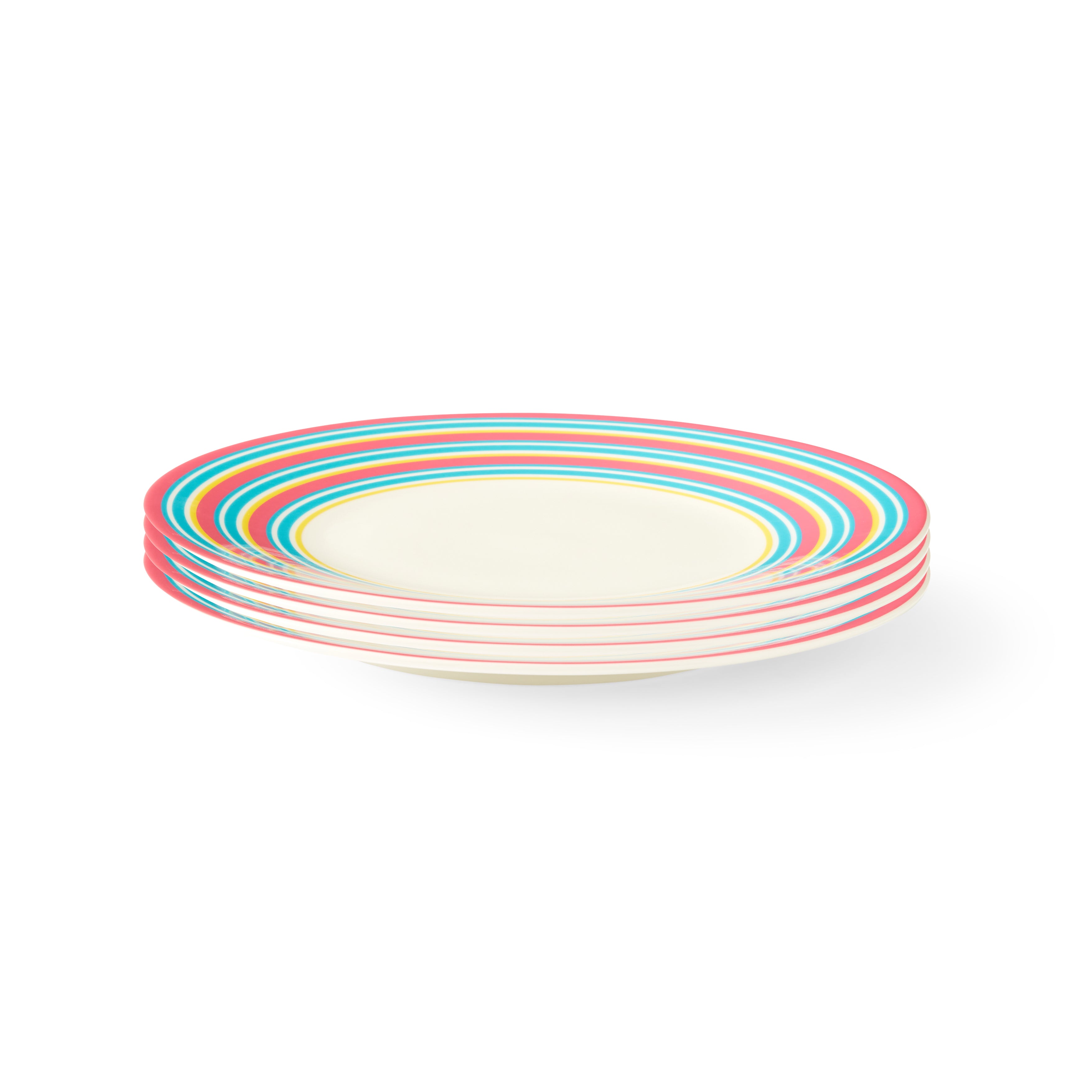 Kit Kemp Salad Plate - Stripe 23.5cm Set of 4