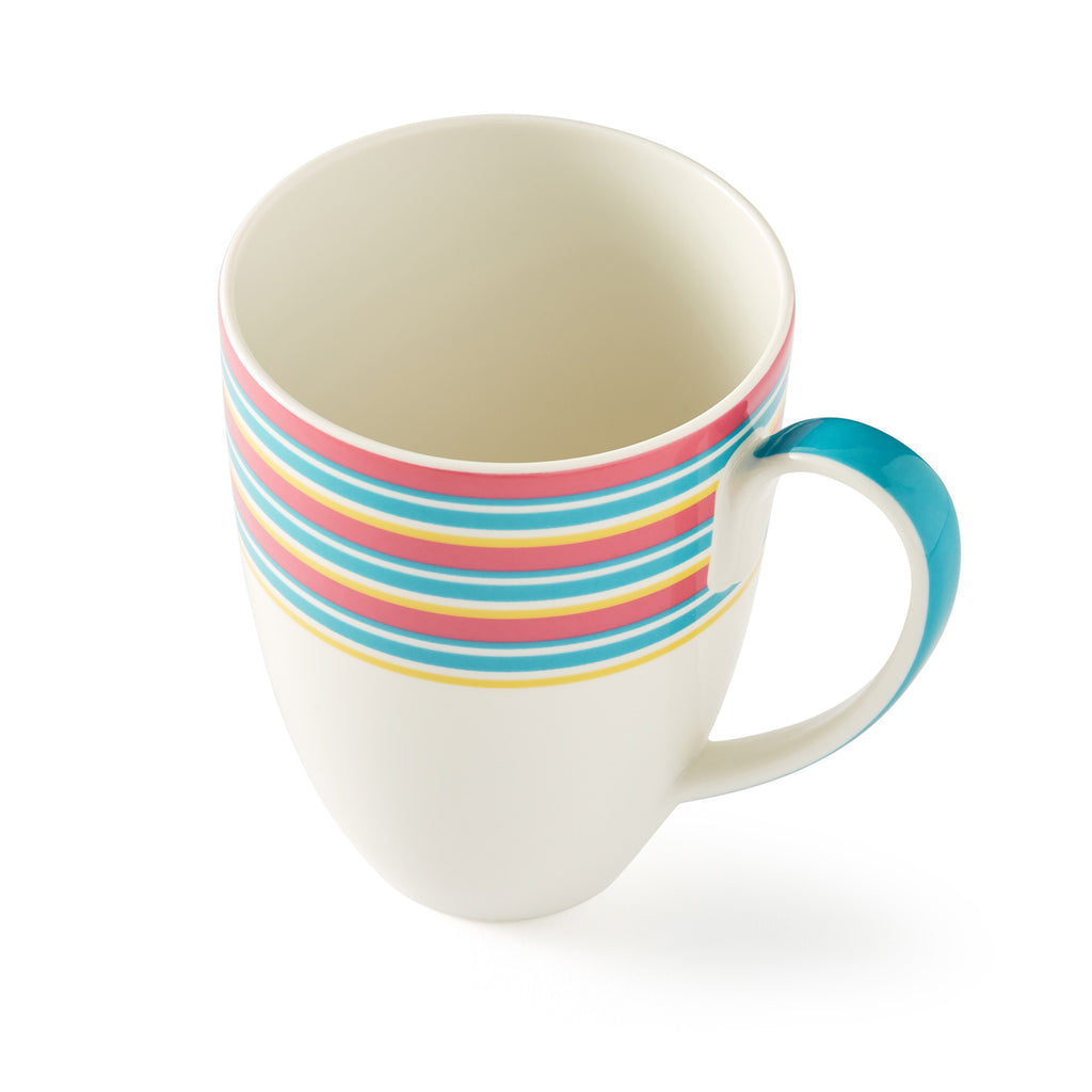 Kit Kemp Mug - Stripe 0.5L Set of 4