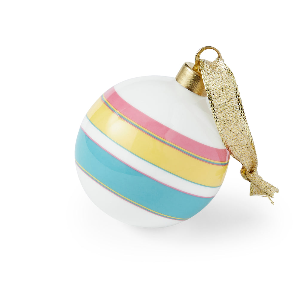 Kit Kemp Christmas - Ornaments Bauble - Calypso 7.5cm Single