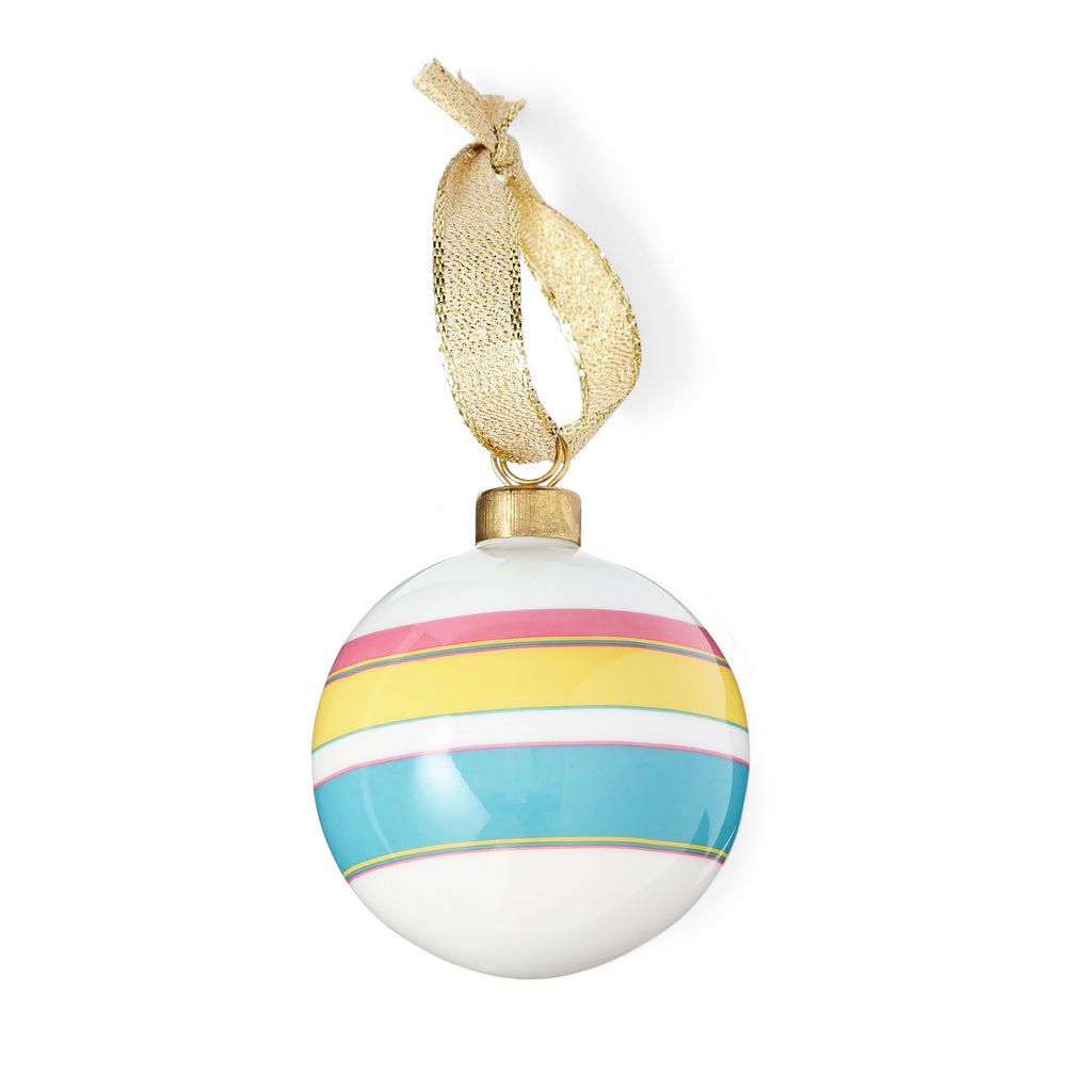 Kit Kemp Christmas - Ornaments Bauble - Calypso 7.5cm Single