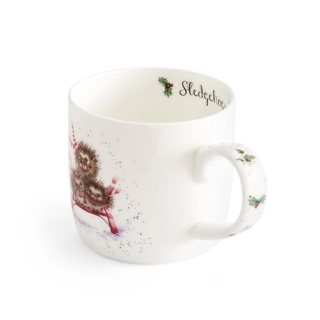 WreWrendale Designs - Christmas Collectionsndale Designs Coloured Collection Sledgehogs (Hedgehogs) 0.31L Set of 6