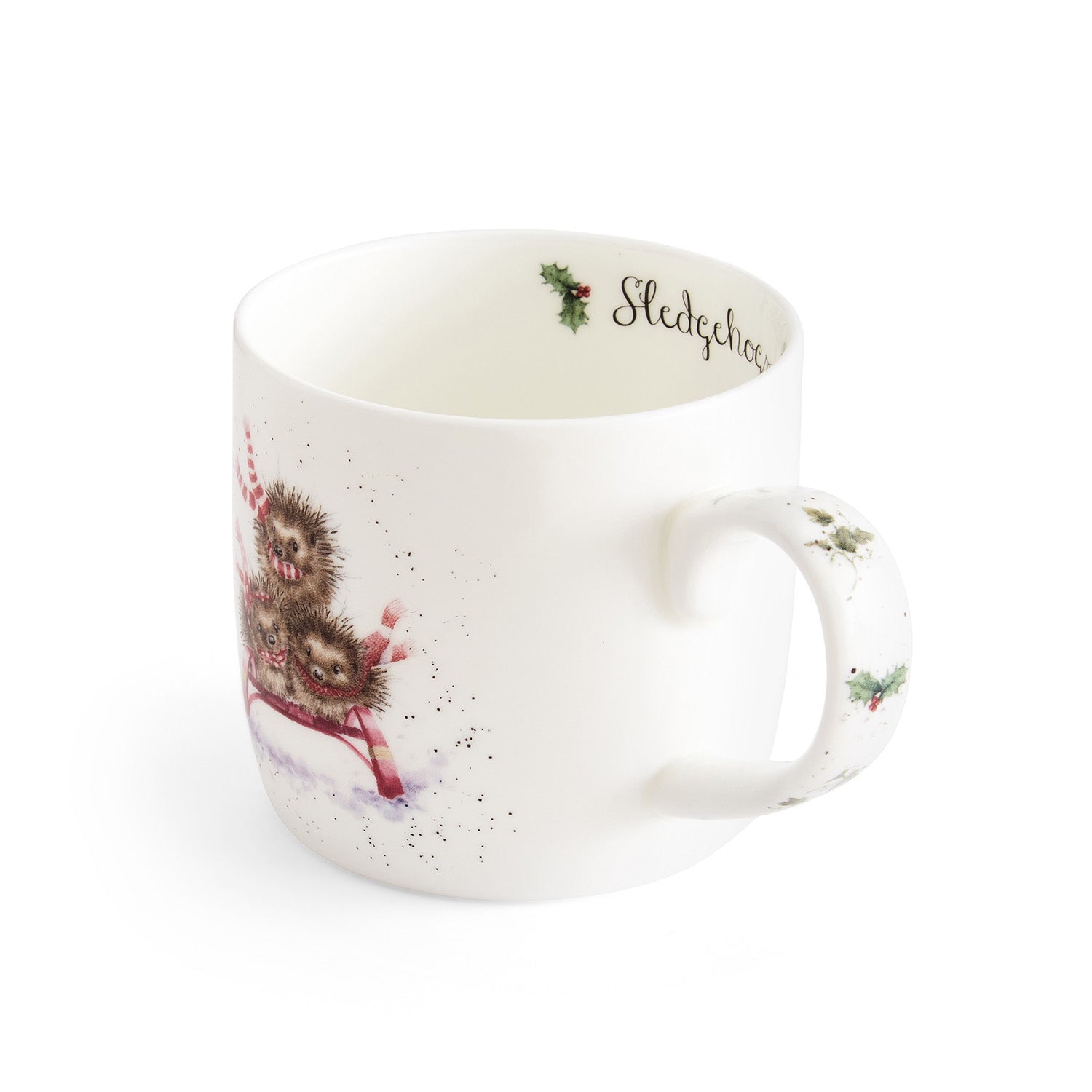 WreWrendale Designs - Christmas Collectionsndale Designs Coloured Collection Sledgehogs (Hedgehogs) 0.31L Set of 6