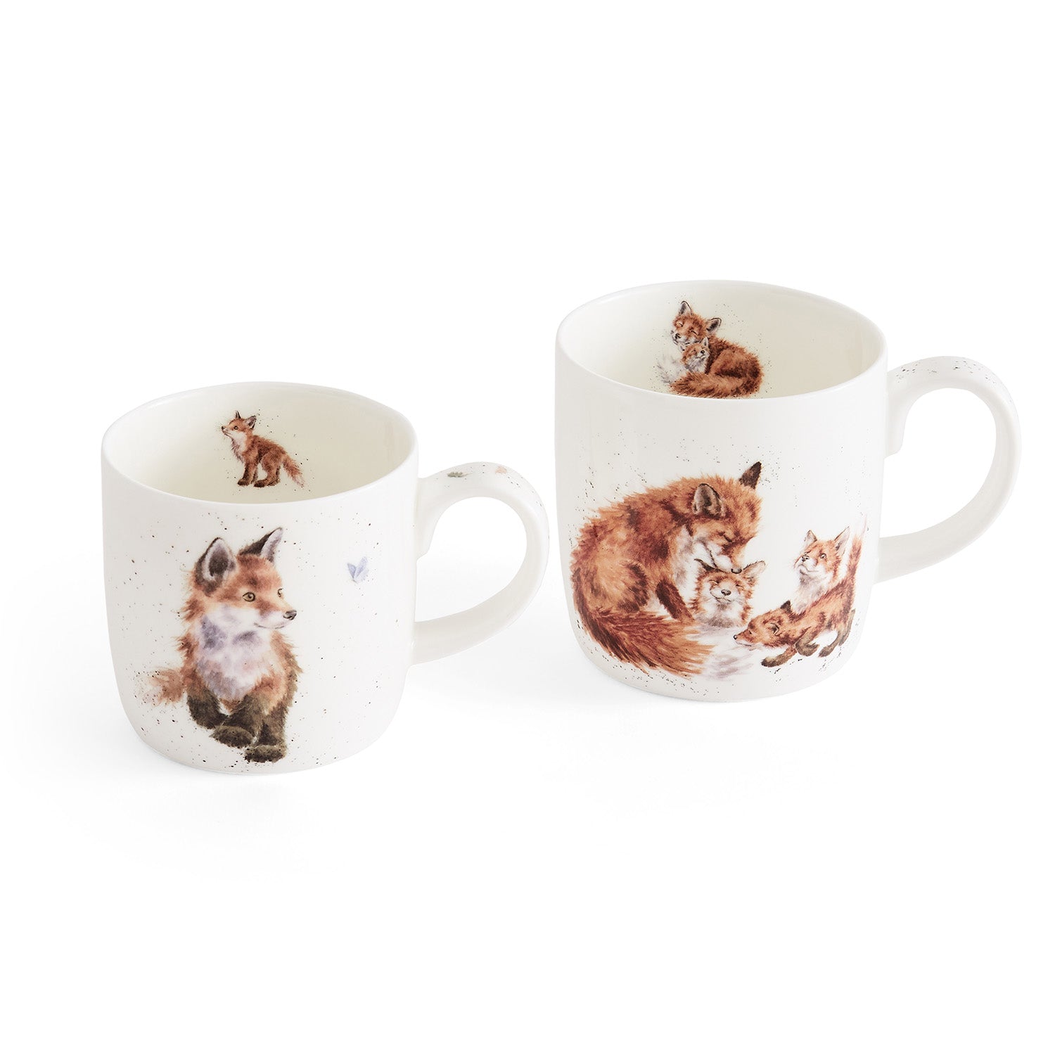 "Wrendale Designs Parent & Child Gift Set (Foxes) 0.40L
0.31L Boxed Set"
