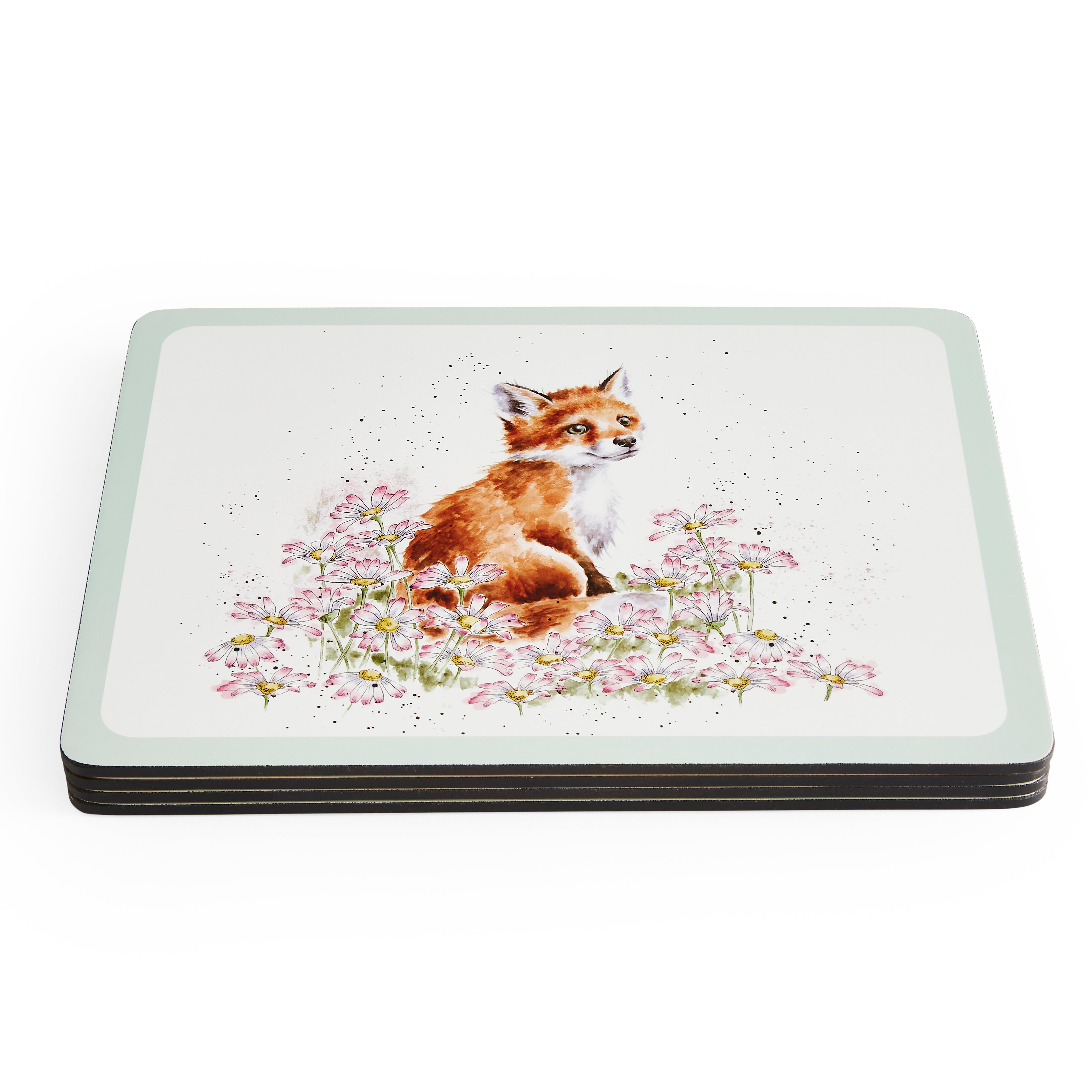 Wrendale Designs Wildflowers Placemats - Set of 4 30.5 x 23cm Boxed Set