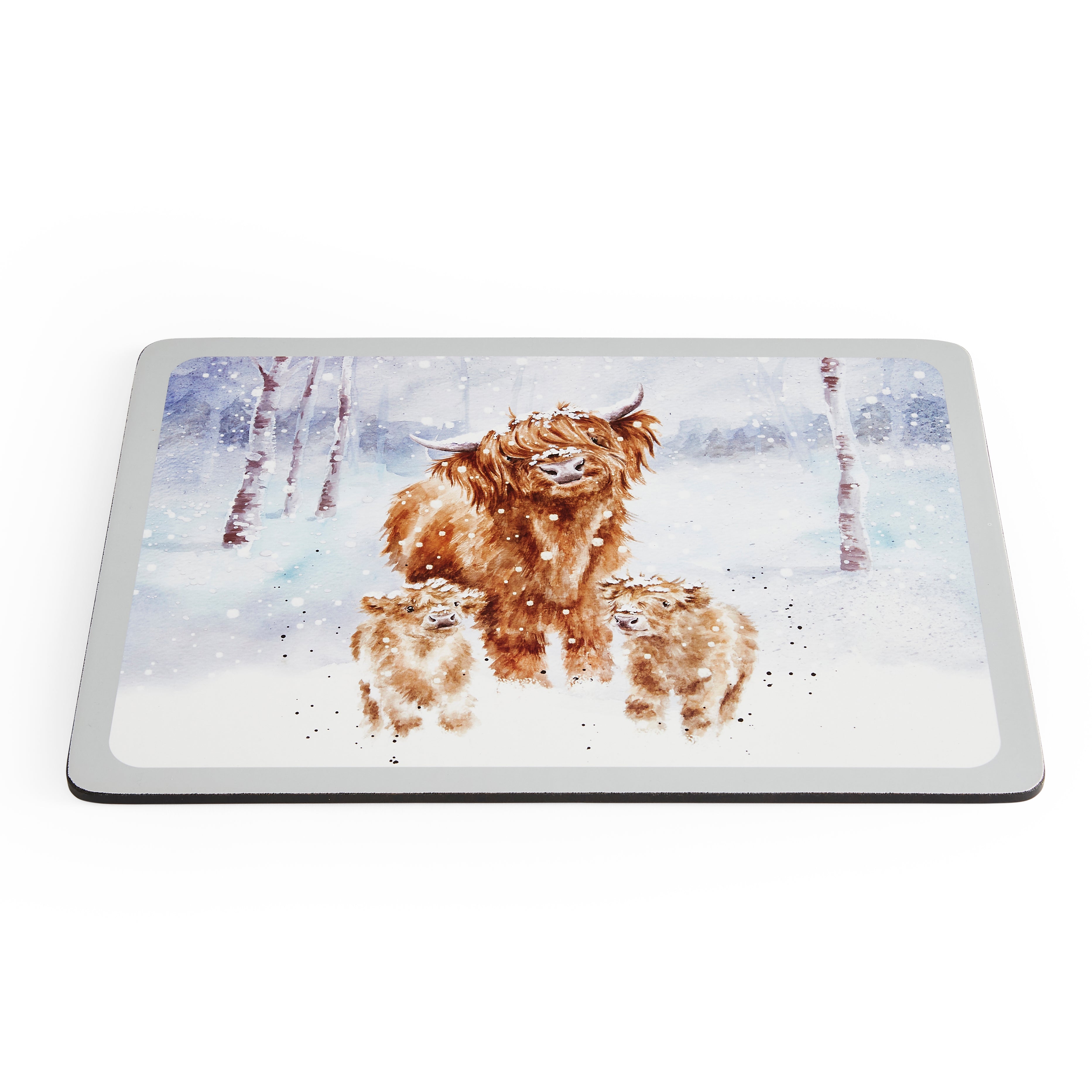 WreWrendale Designs - Christmas Collectionsndale Designs Coloured Collection Winter Skies Placemats - Set of 4 30.5 x 23cm Boxed Set