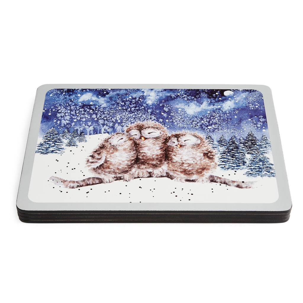 WreWrendale Designs - Christmas Collectionsndale Designs Coloured Collection Winter Skies Placemats - Set of 4 30.5 x 23cm Boxed Set