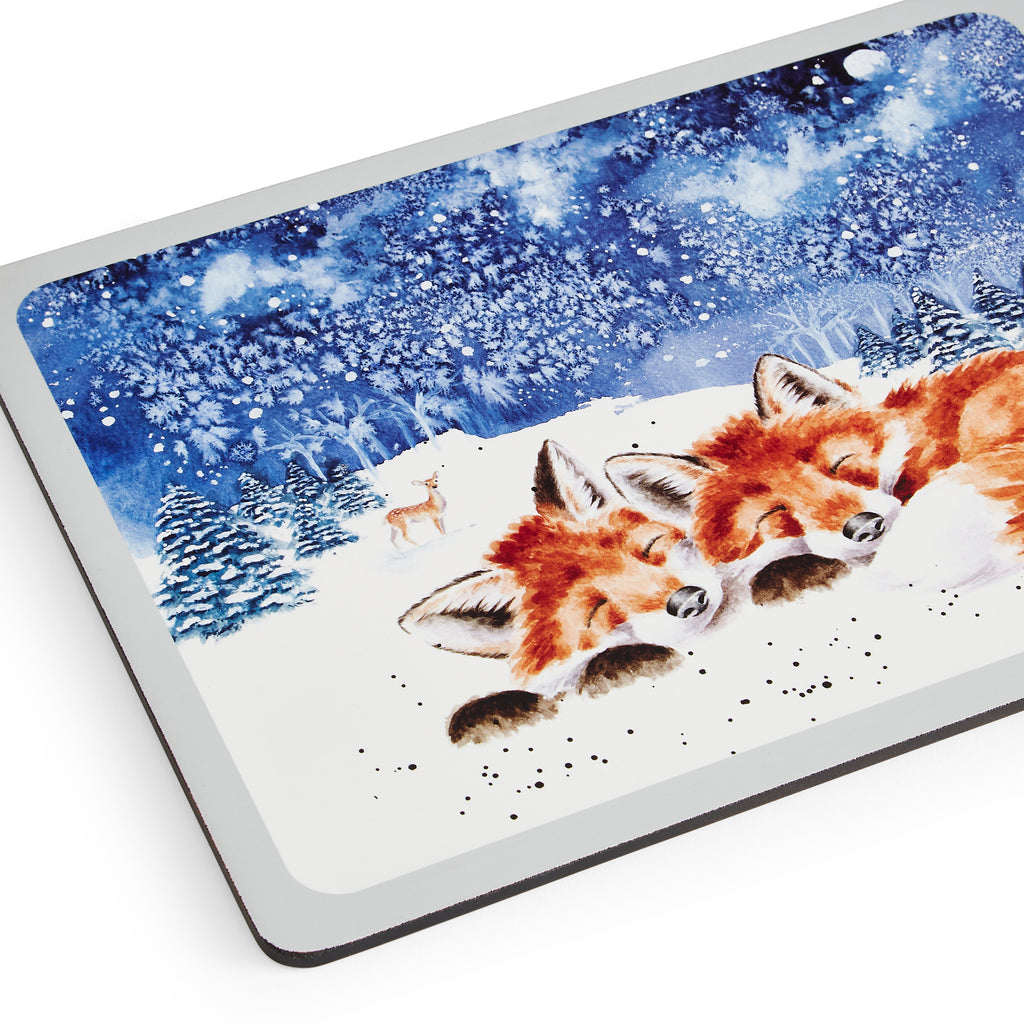 WreWrendale Designs - Christmas Collectionsndale Designs Coloured Collection Winter Skies Placemats - Set of 4 30.5 x 23cm Boxed Set