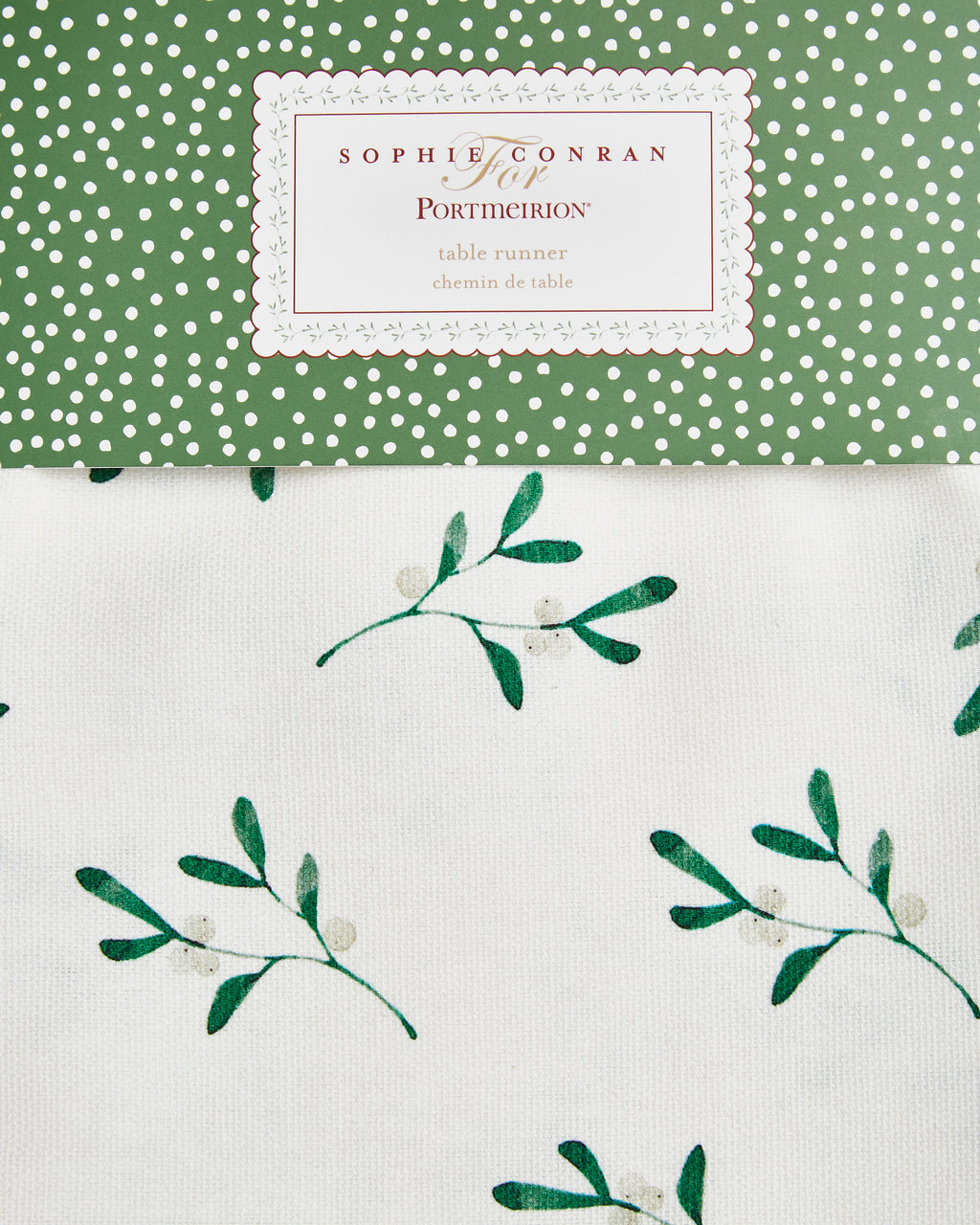 Sophie Conran for Portmeirion Mistletoe Table Runner 250cm x 40cm Single