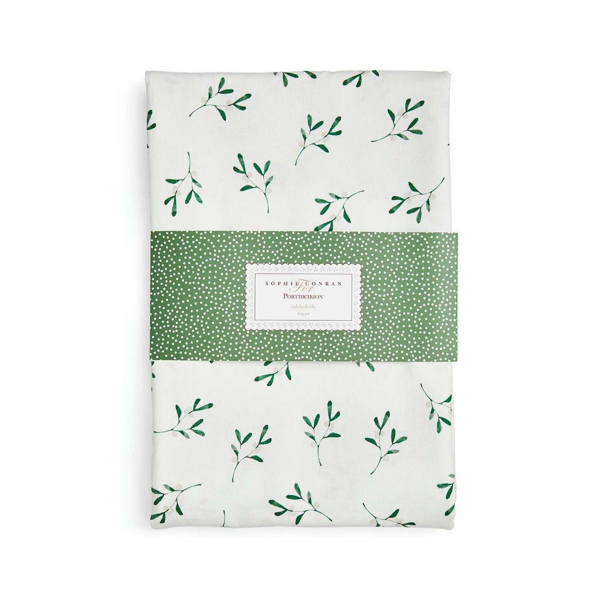 Sophie Conran for Portmeirion Mistletoe Table Cloth 140cm x 180cm Single