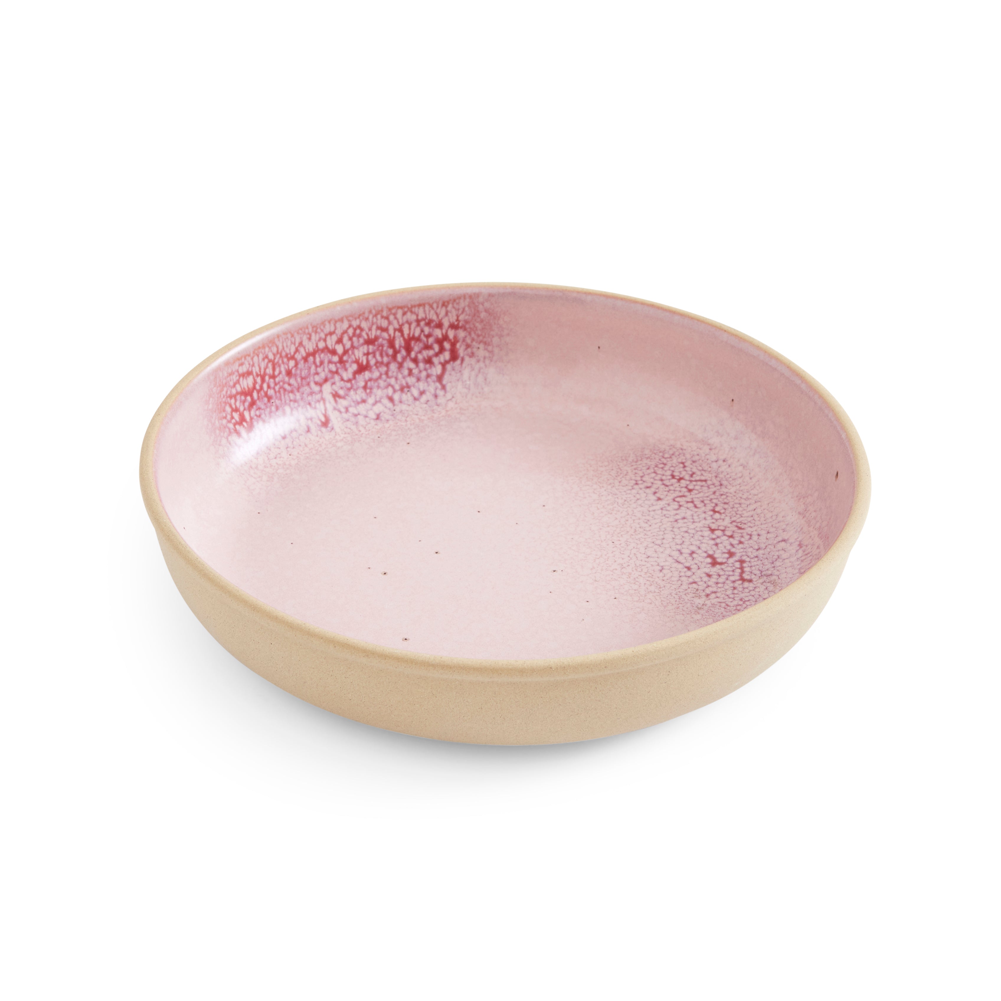 Minerals Low Bowl - Rose Quartz 22.2cm Set of 4