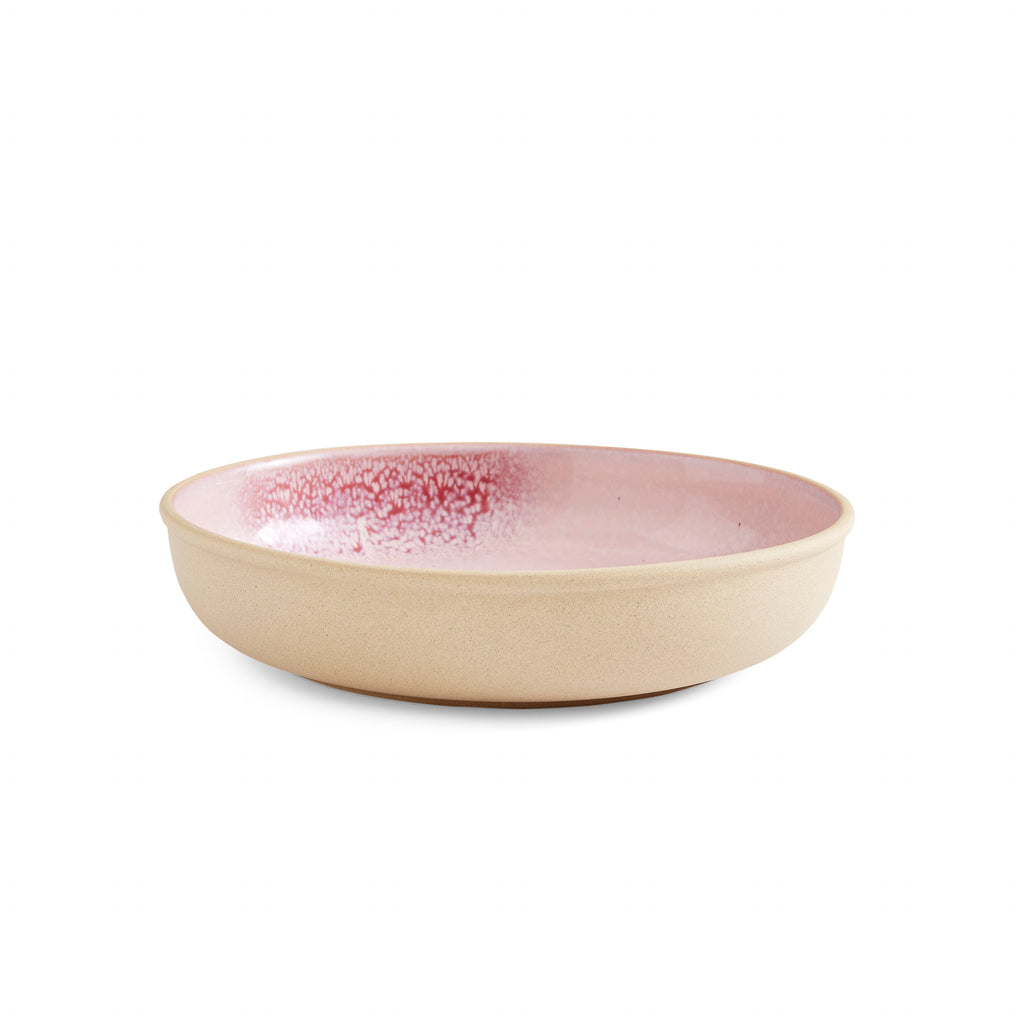 Minerals Low Bowl - Rose Quartz 22.2cm Set of 4