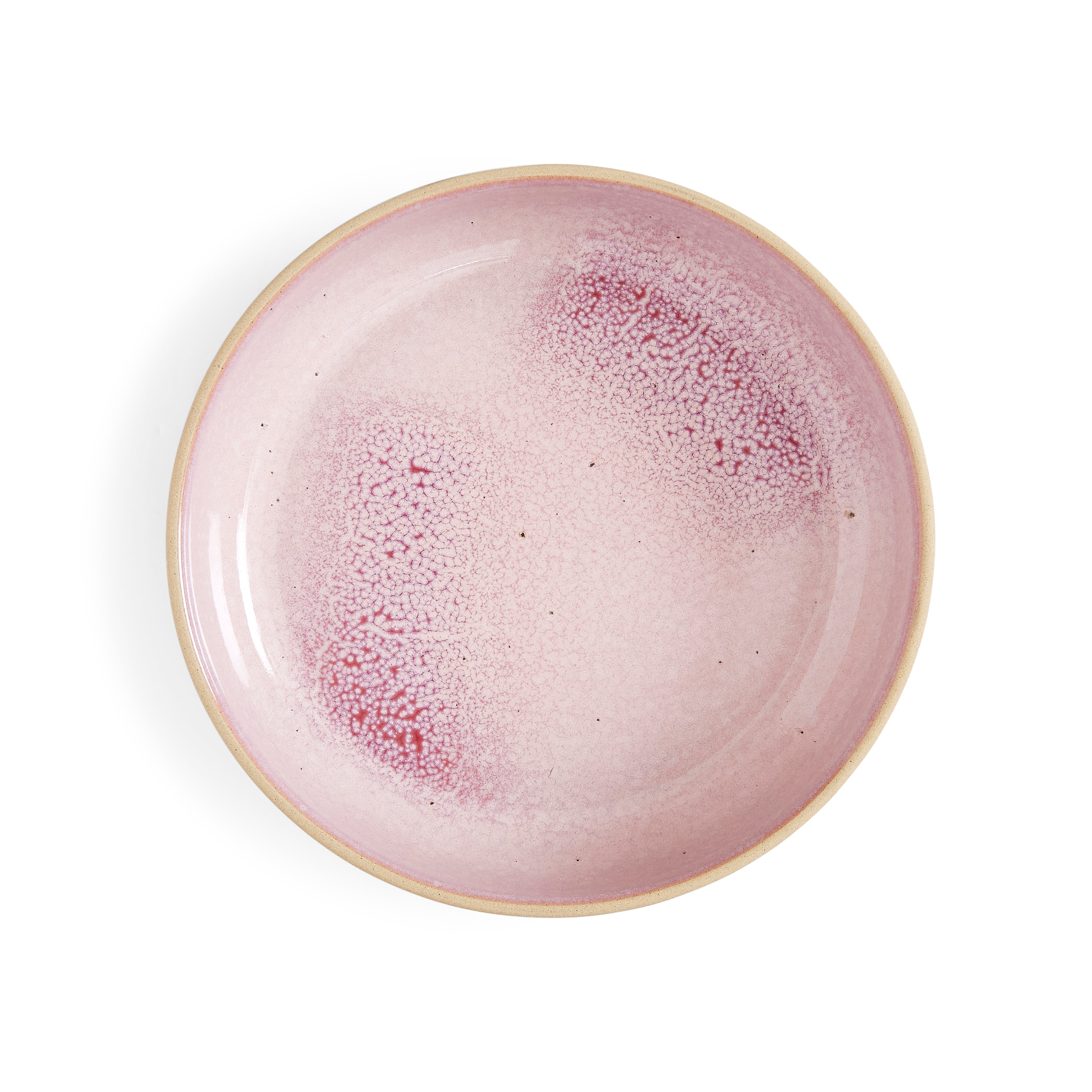 Minerals Low Bowl - Rose Quartz 22.2cm Set of 4