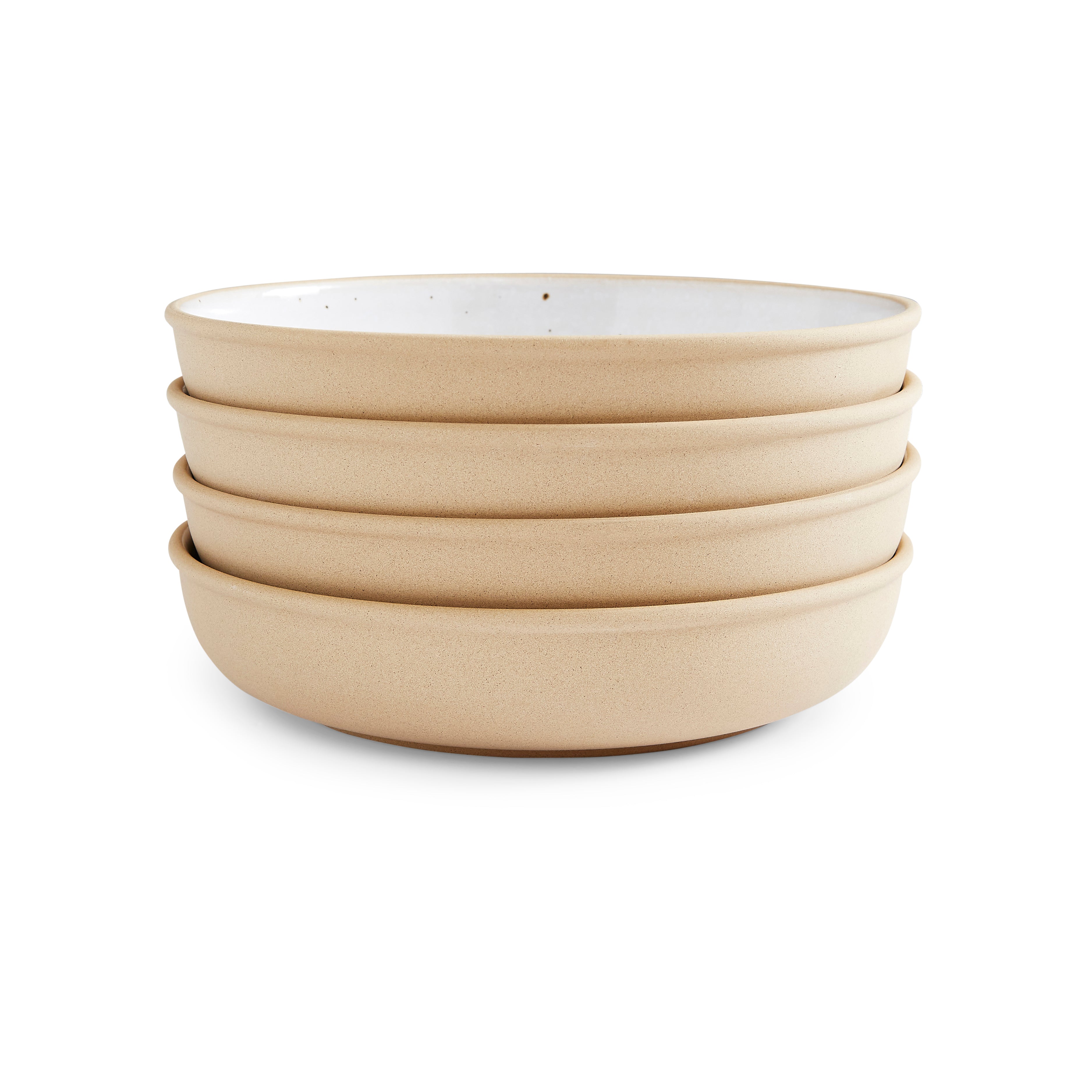 Minerals Low Bowl - Moonstone 22.2cm Set of 4