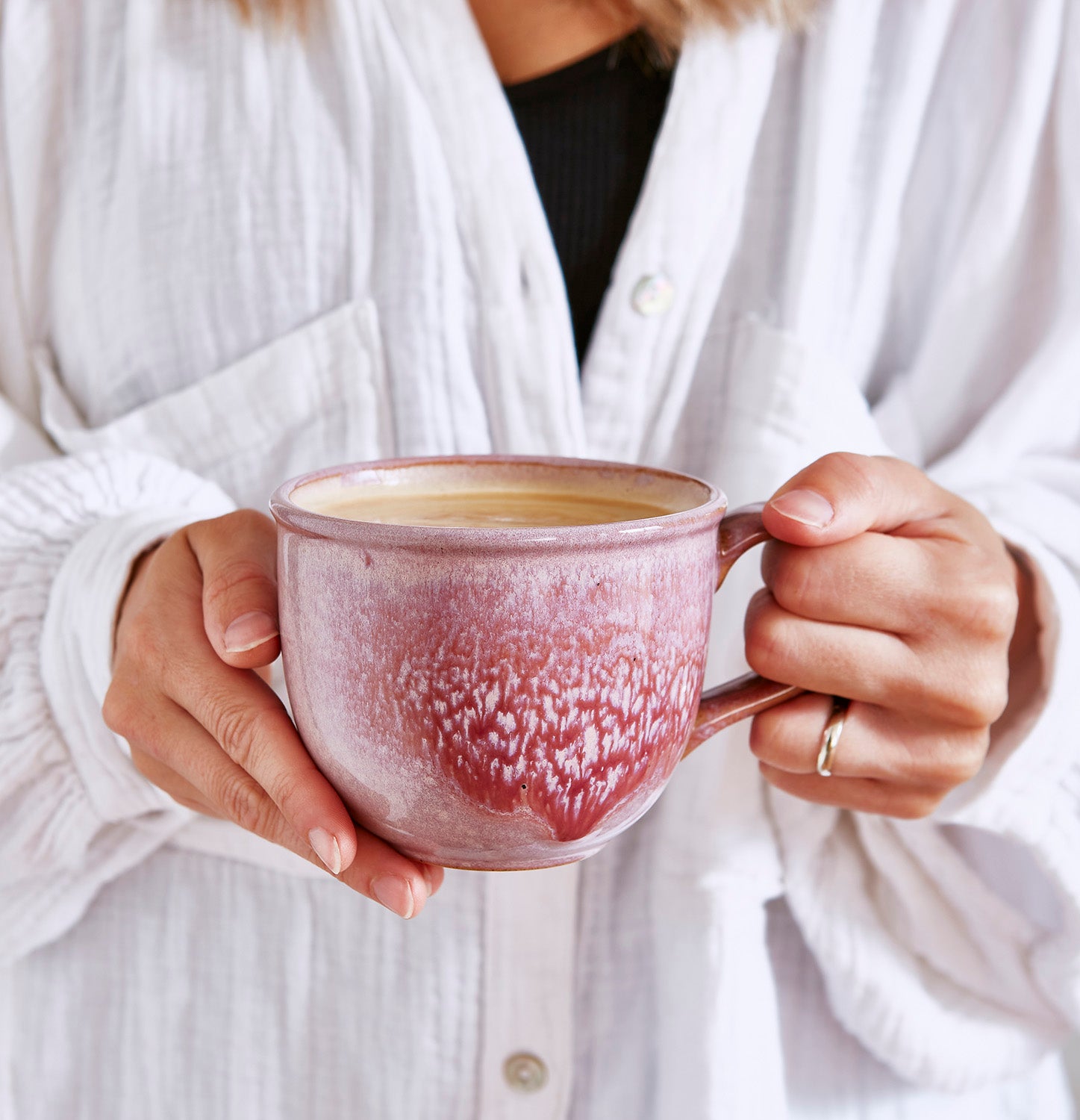 Minerals Mug - Rose Quartz 0.34L Set of 4