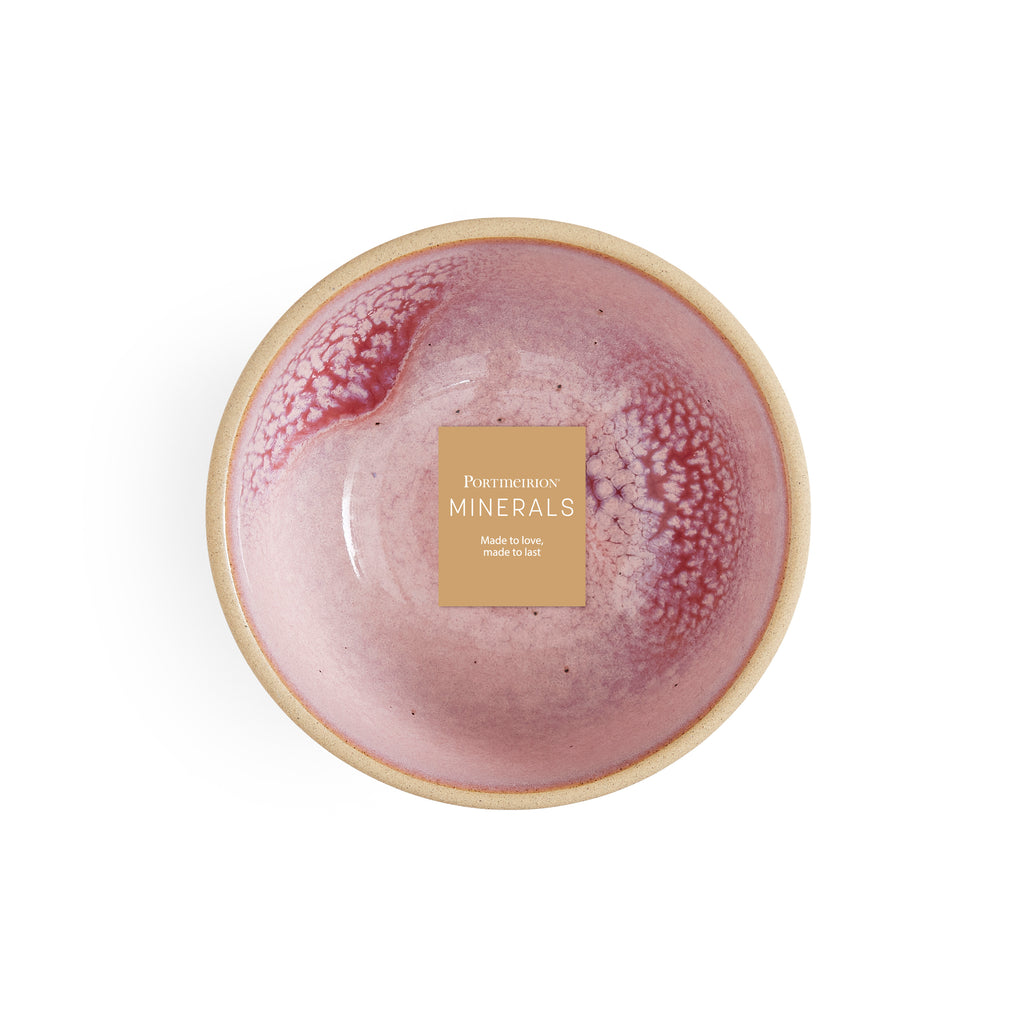 Minerals Small Bowl - Rose Quartz 11.4cm Set of 4
