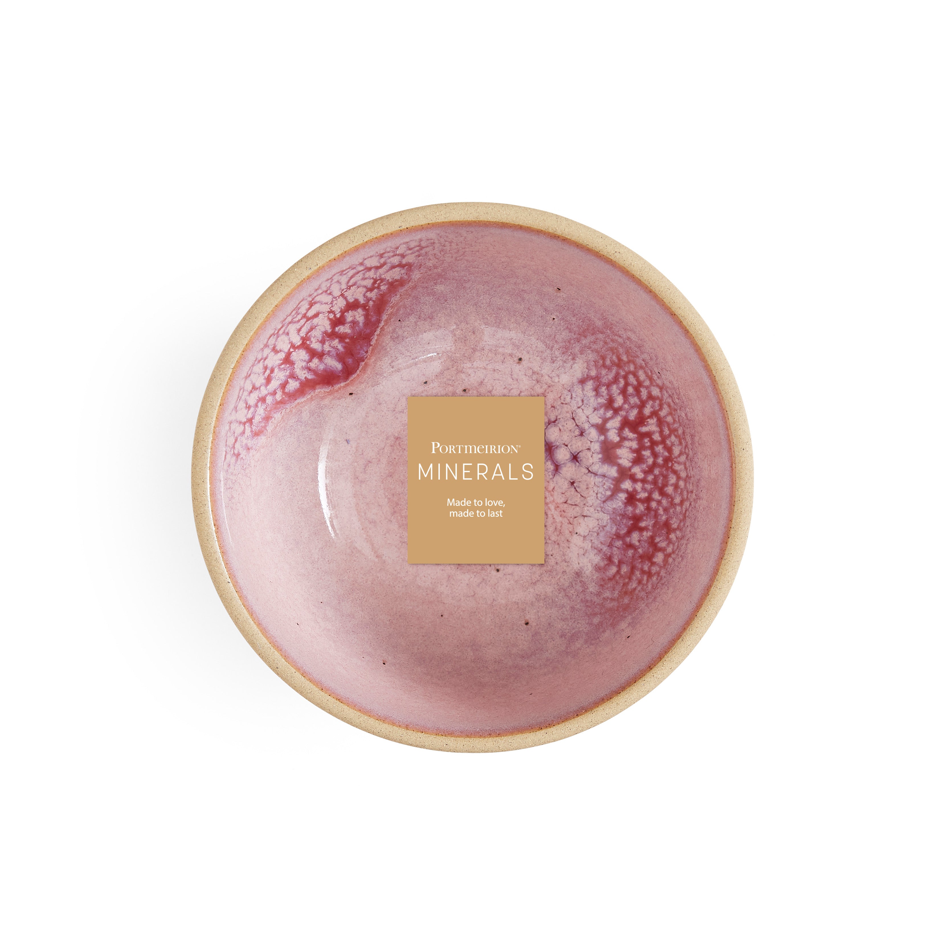Minerals Small Bowl - Rose Quartz 11.4cm Set of 4