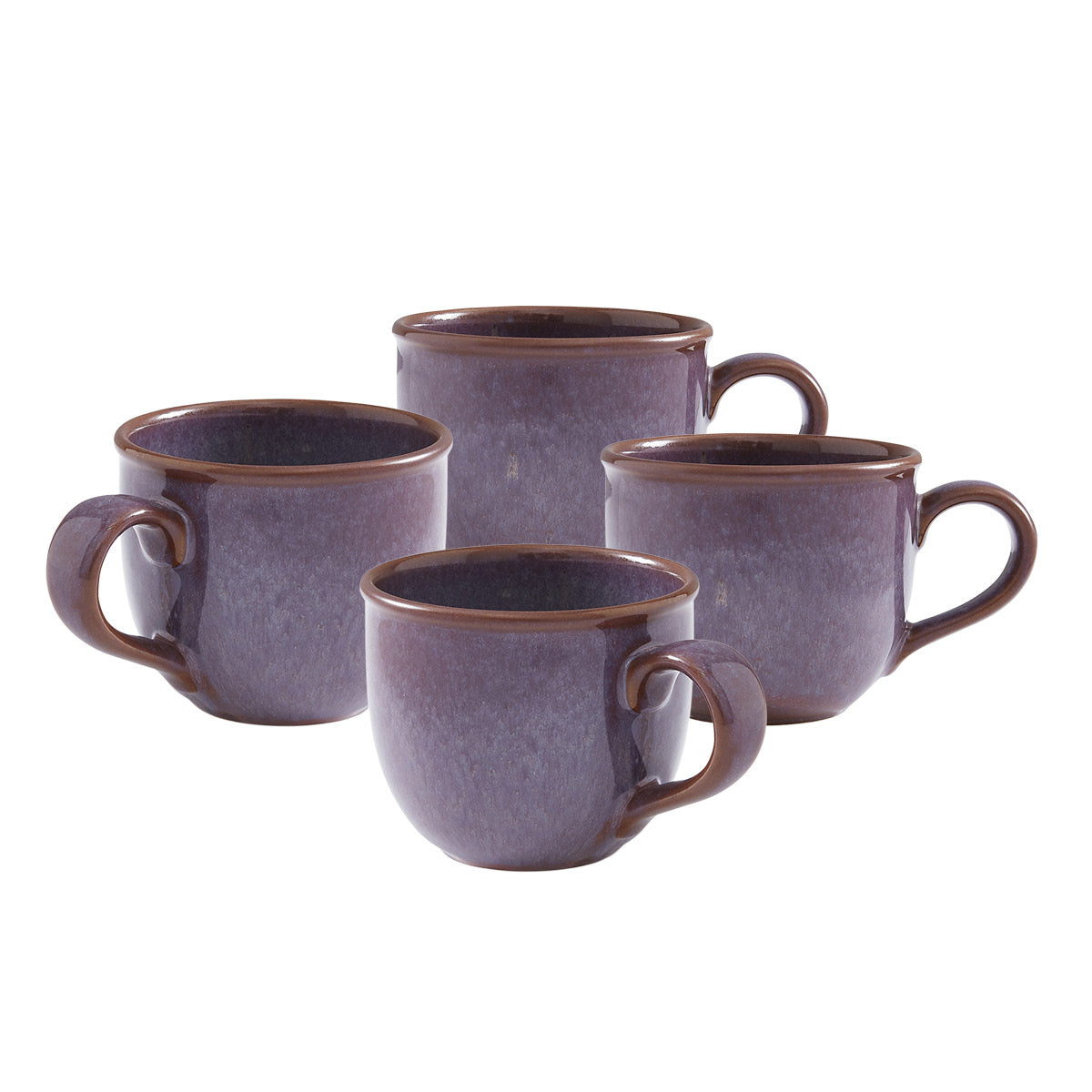 Minerals Mug - Amethyst 0.34L Set of 4