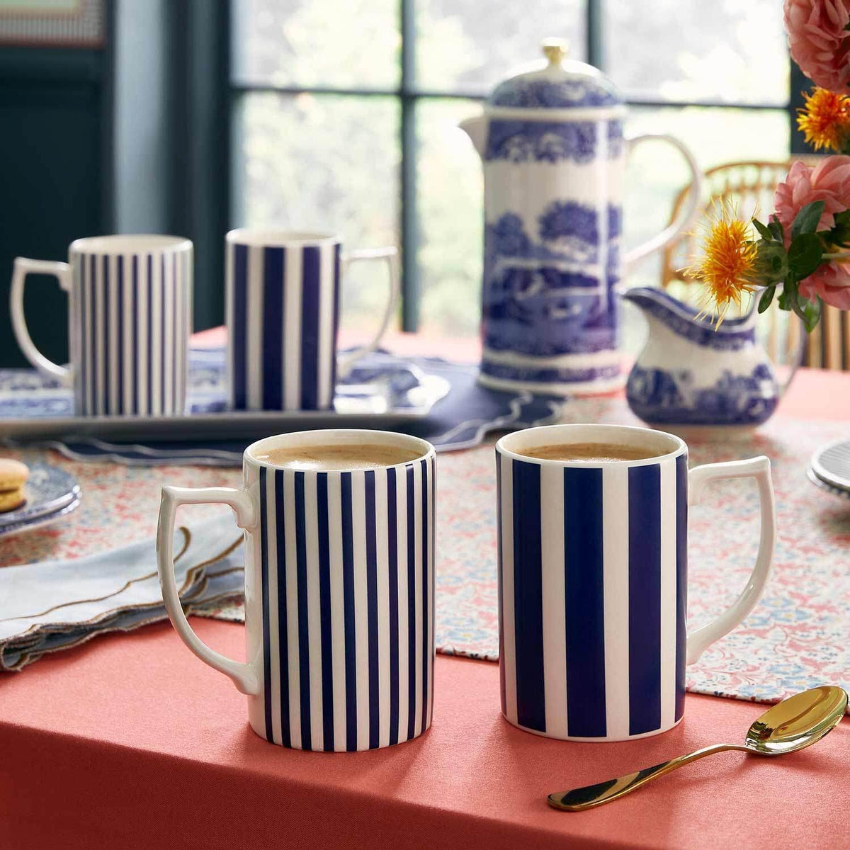 Spode Steccato Bold Stripe Mug 340ml
