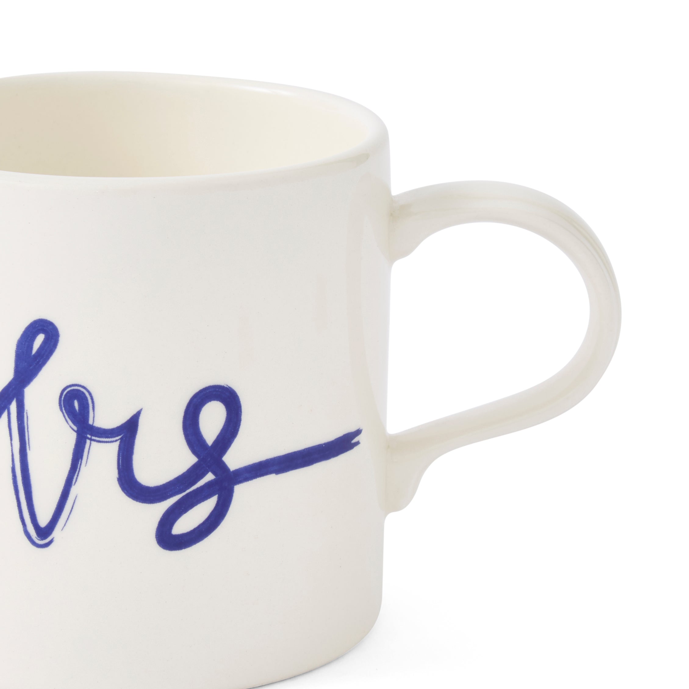 Mug Meirion Blue & White Mrs Mug 0.40L Set of 6