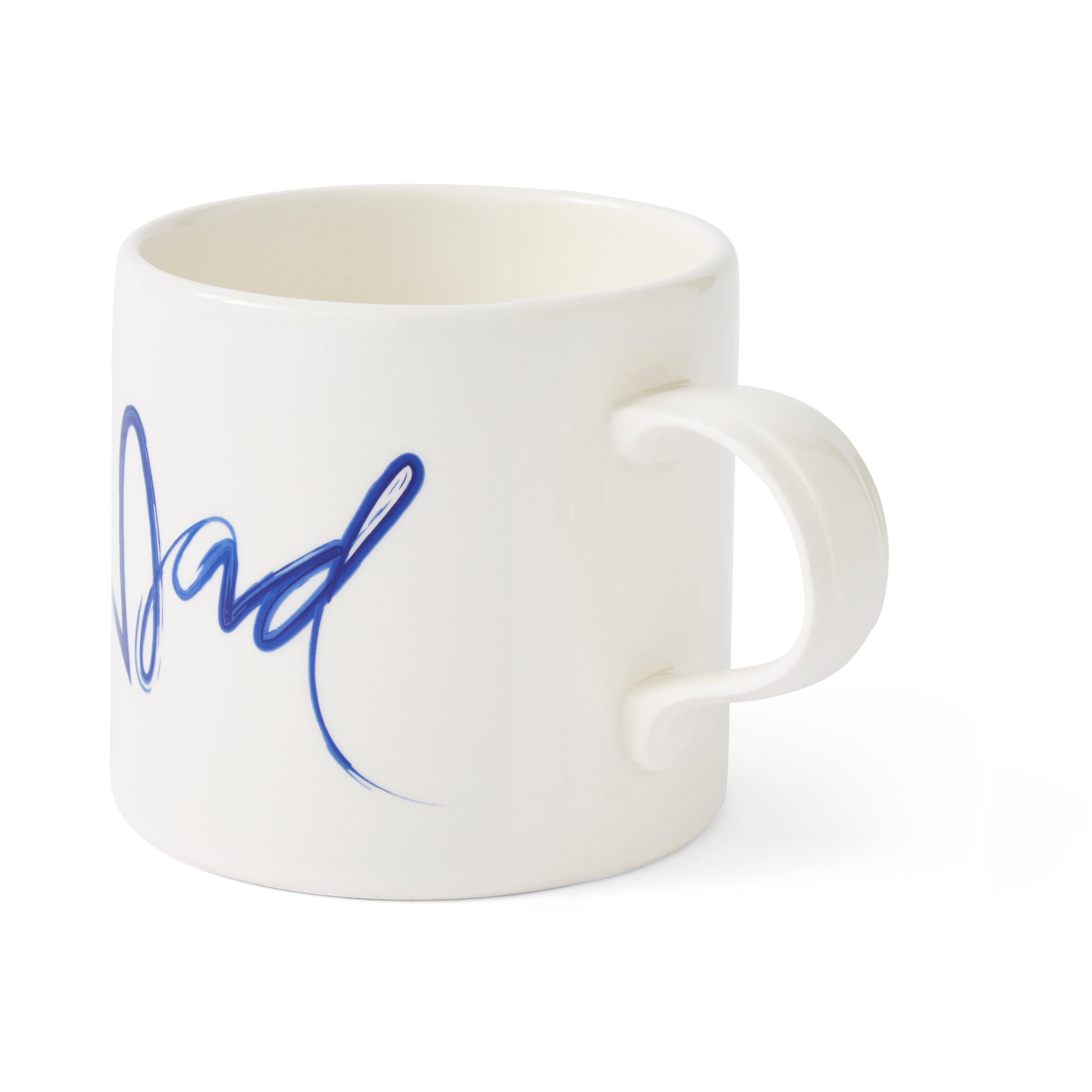Mug Meirion Blue & White Dad Mug 0.40L Set of 6