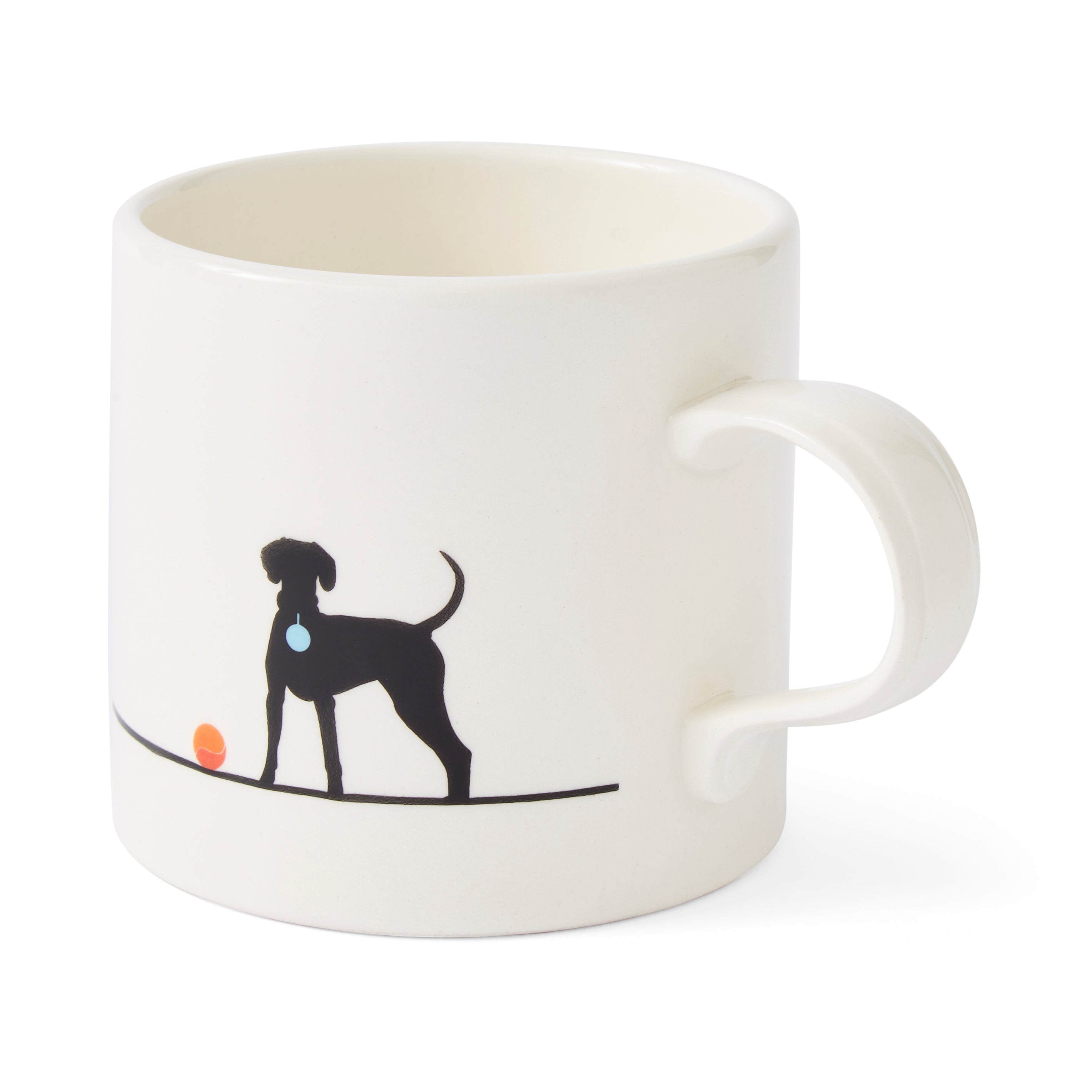 Mug Meirion Silhouette Dog Mug 0.40L Set of 6