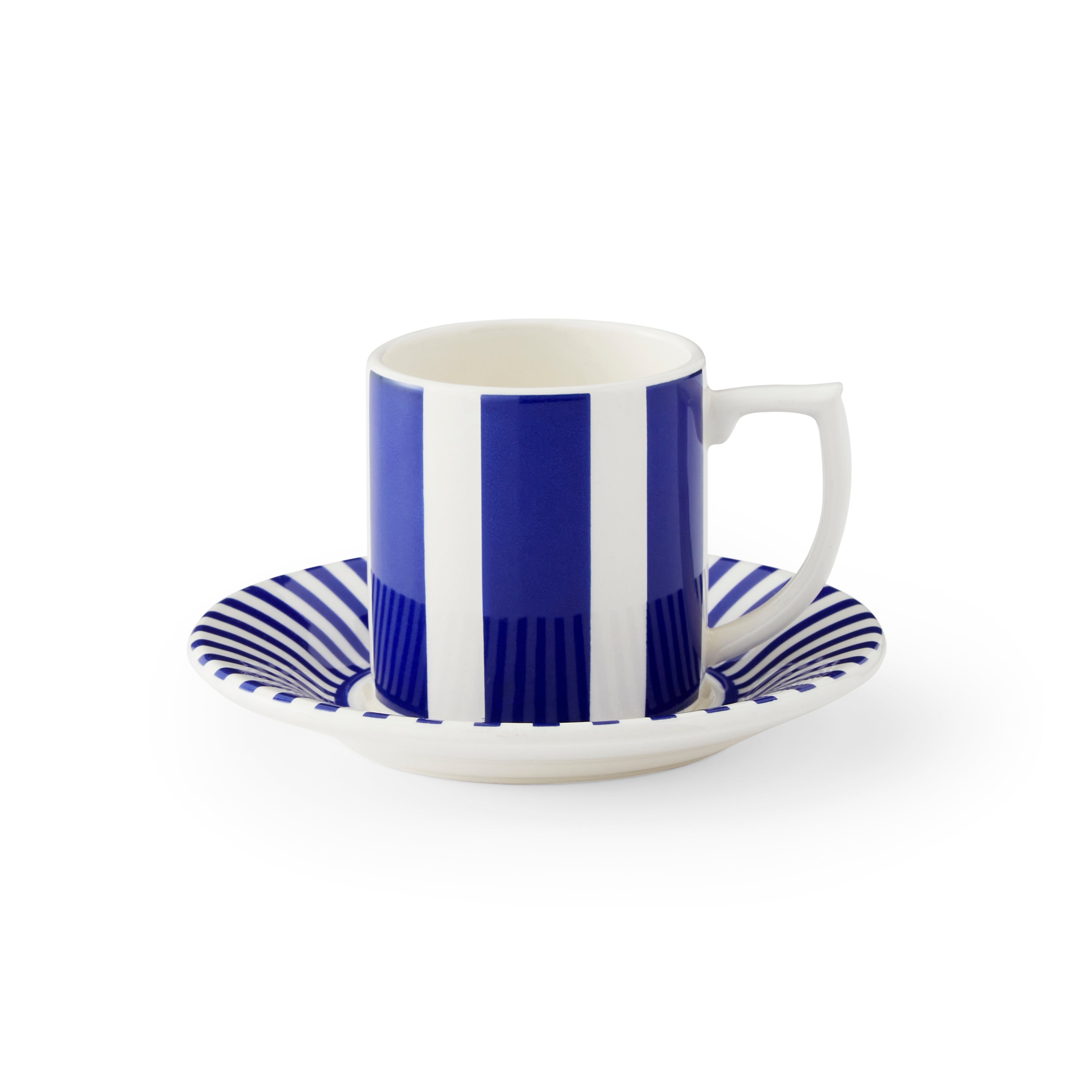 Steccato Espresso Cup & Saucer 0.08L Set of 4