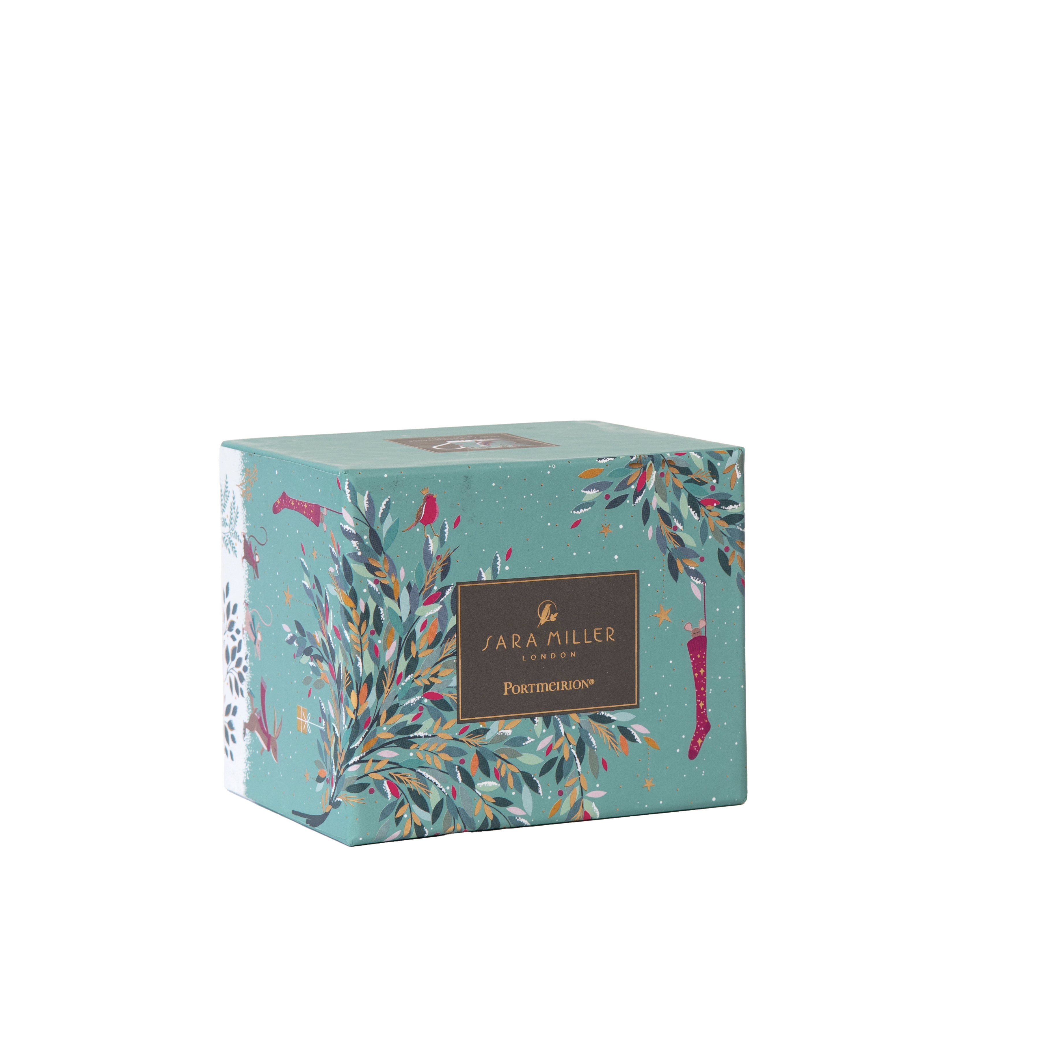 Sara Miller London Artisanne Noir Collection Mug - Skaters 0.34L Single