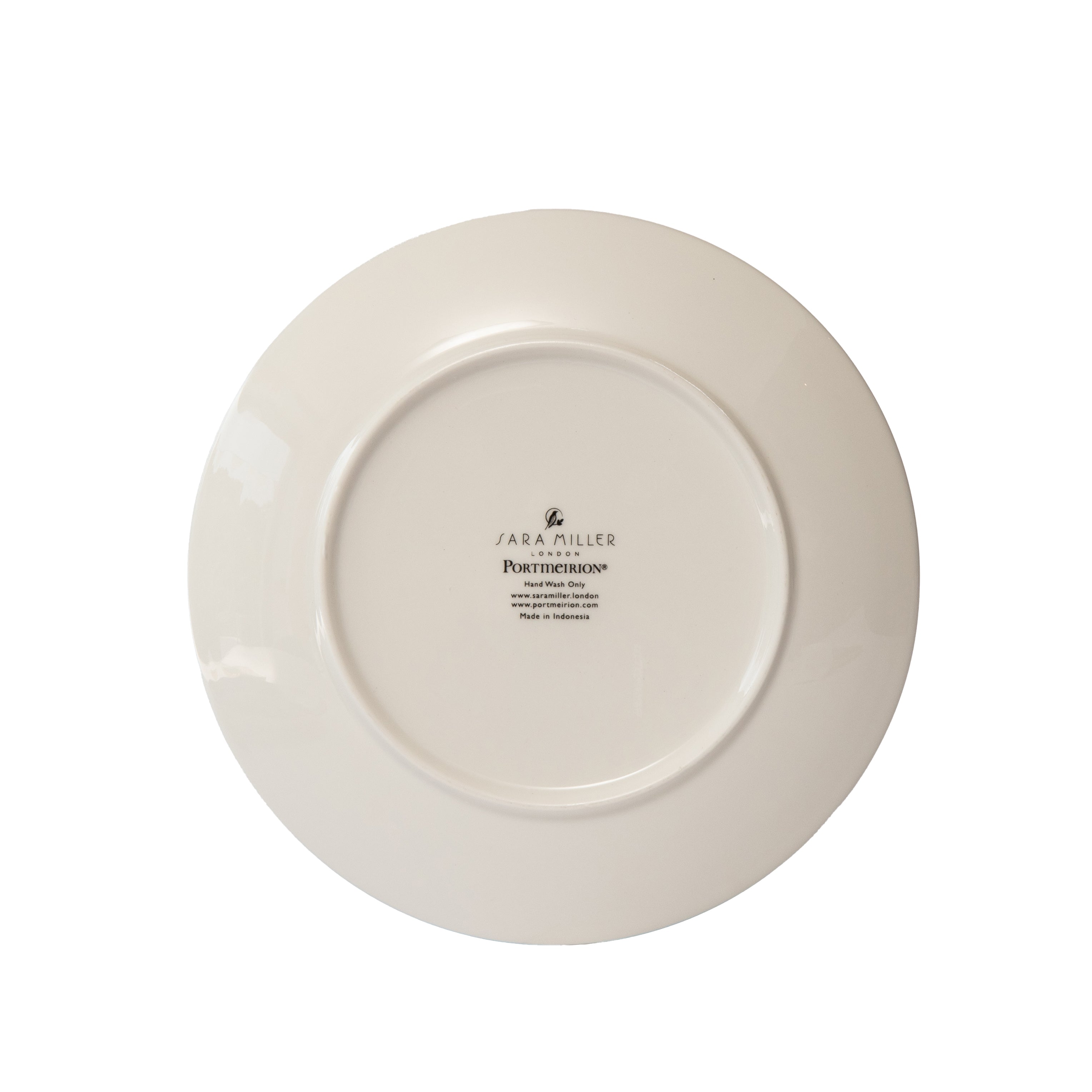 Sara Miller London Artisanne Noir Collection Serving Plate - Deer & Robin 22.8cm Single