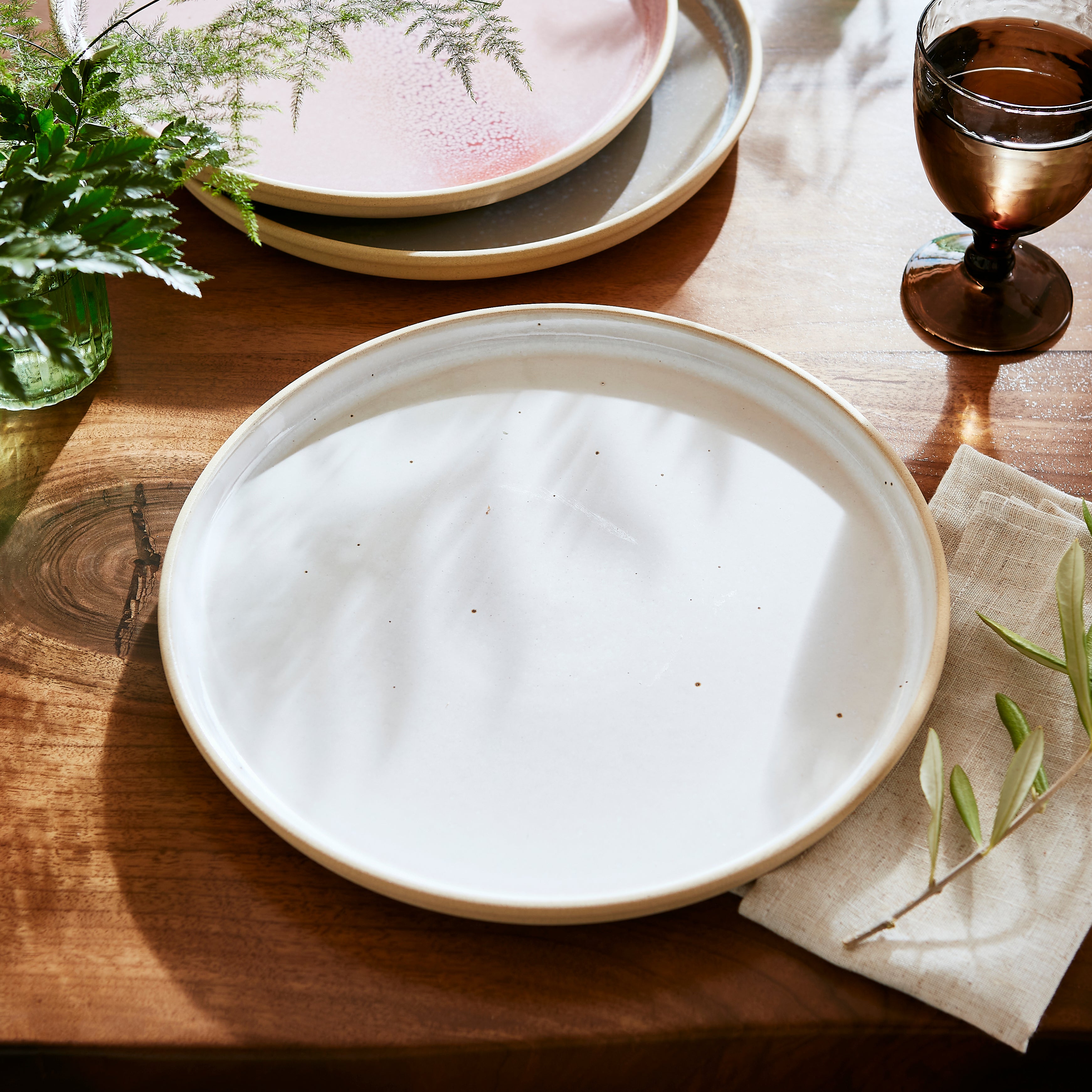 Minerals Dinner Plate Moonstone 26.6cm Set of 4