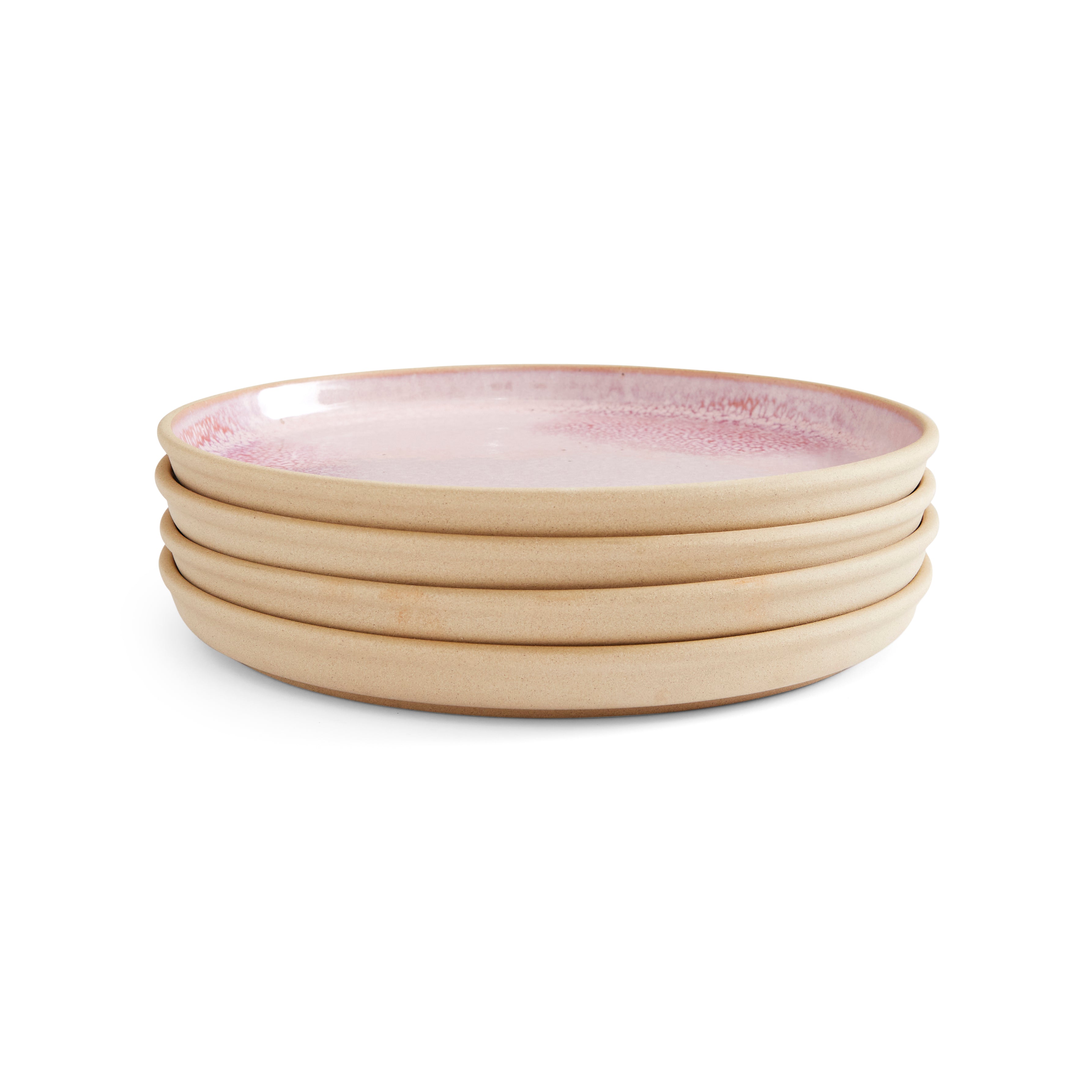 Minerals Side Plate - Rose Quartz 21.7cm Set of 4