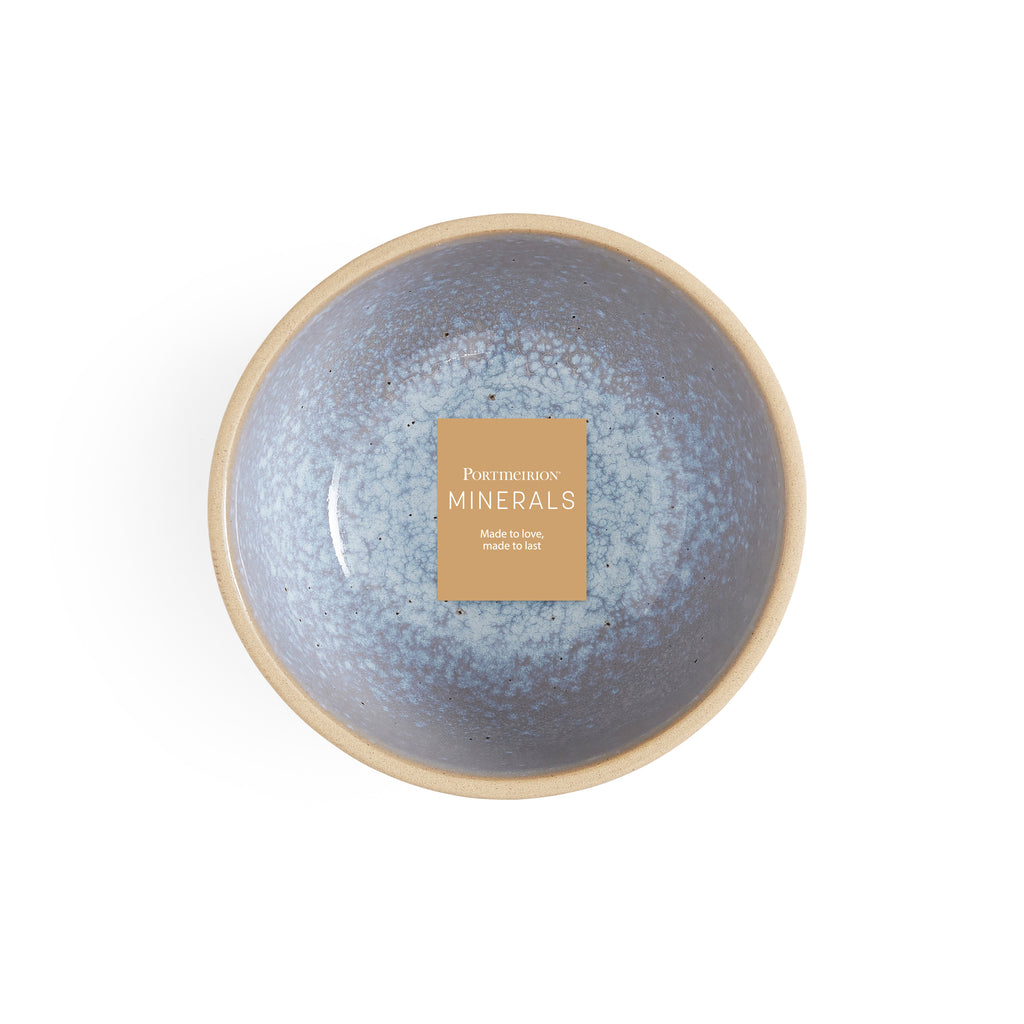 Minerals Medium Bowl - Aquamarine 15.2cm Set of 4