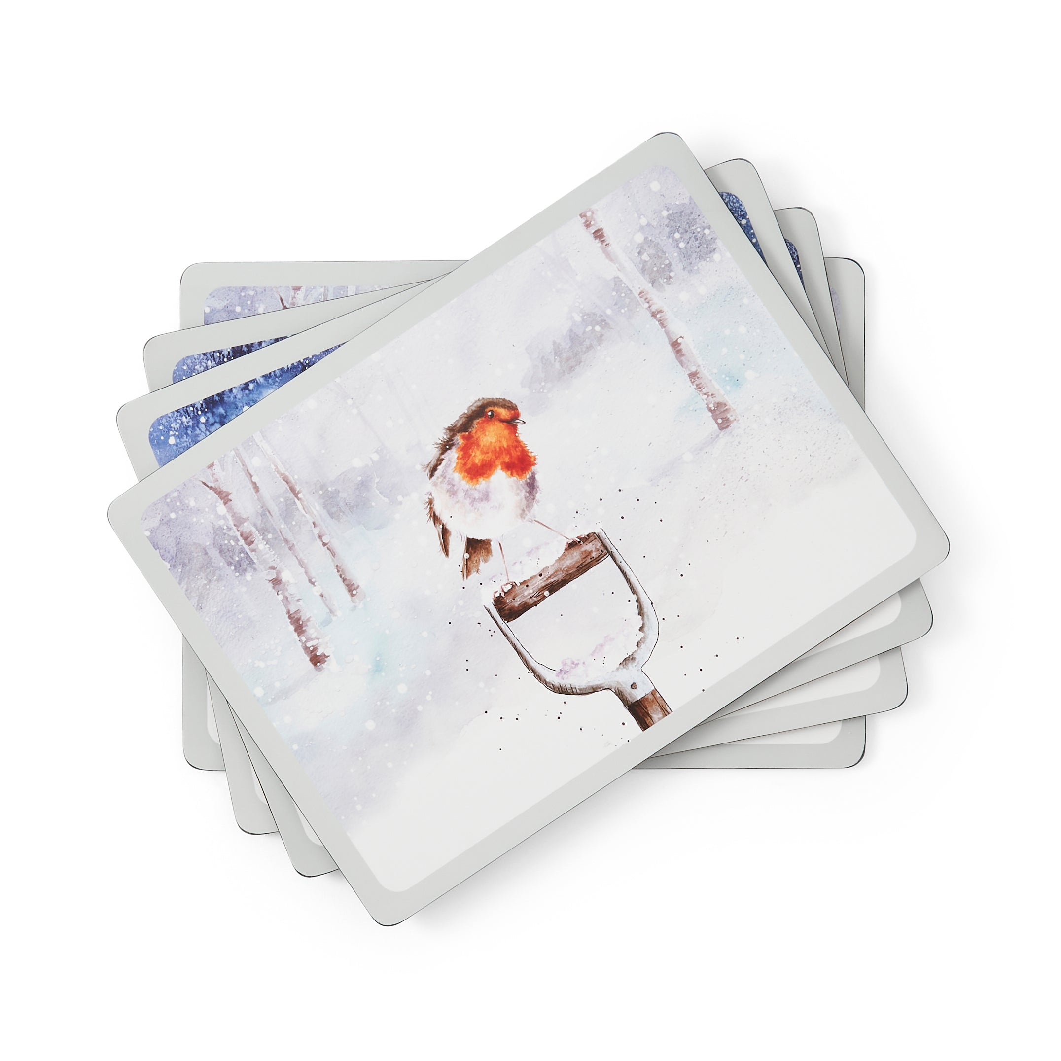 WreWrendale Designs - Christmas Collectionsndale Designs Coloured Collection Winter Skies Large Placemats - Set of 4 40.1 x 29.8cm Boxed Set
