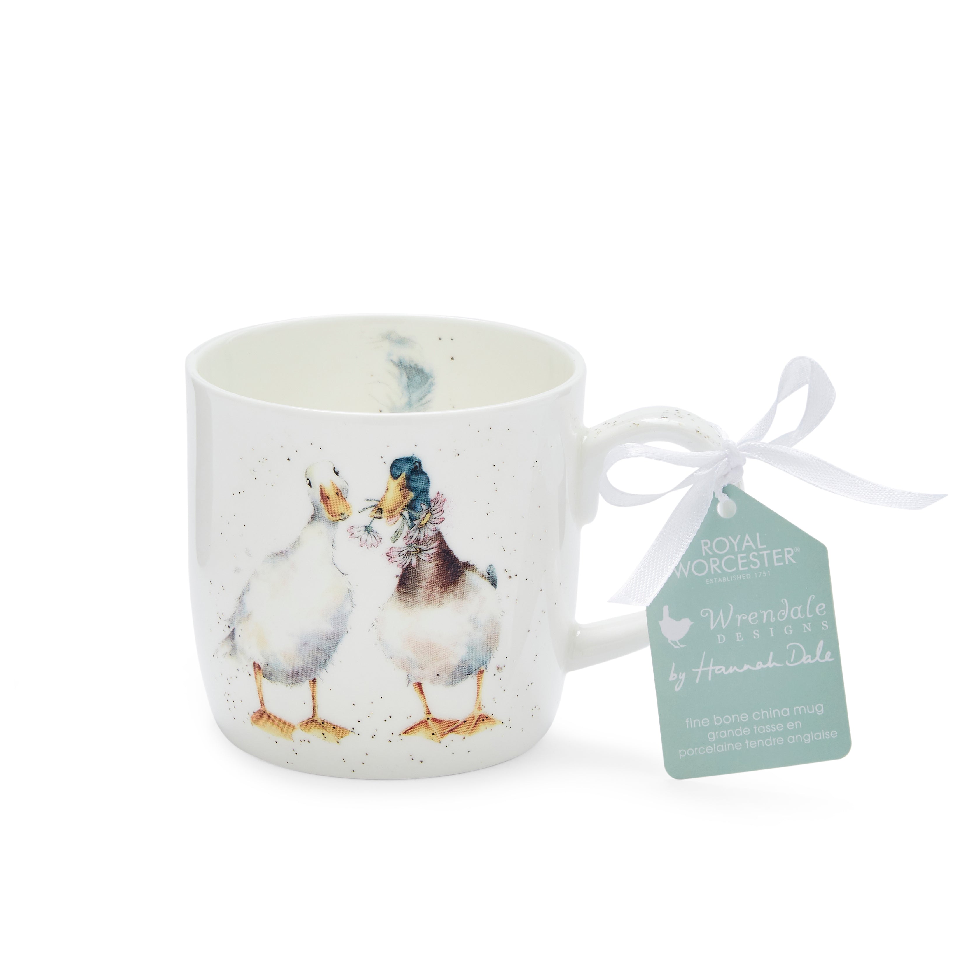 Royal Worcester Wrendale Designs Duck Love (Ducks) 0.31L Set of 6