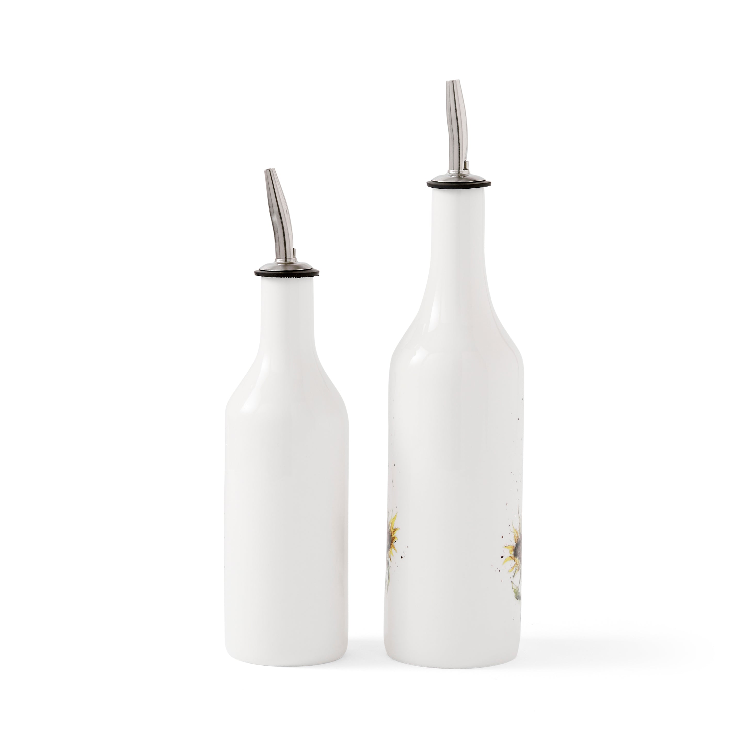 Wrendale Designs Oil & Vinegar Set (cow & duck) Oil 28cm / 762ml
Vinegar 27cm / 534ml Boxed Set