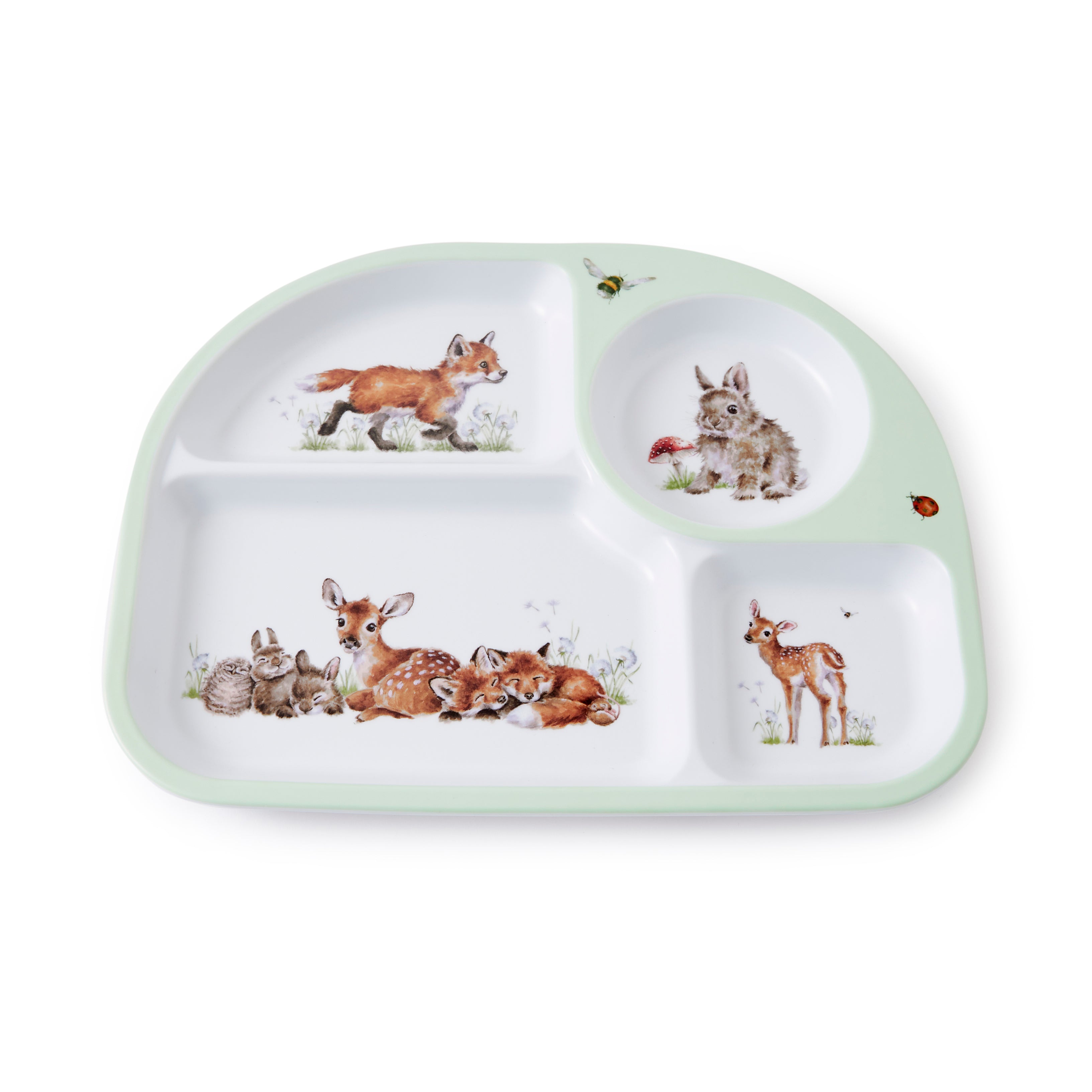 Royal Worcester Wrendale Designs Divided Plate & Bowl - 2 Piece Set Plate 26.6 x 20.8cm
Bowl 13.5 x 11.5cm Boxed Set