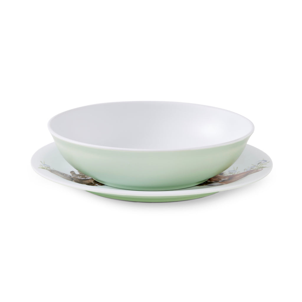 Royal Worcester Wrendale Designs Plate & Bowl - 2 Piece Set Plate 21.2cm
Bowl 18cm Boxed Set