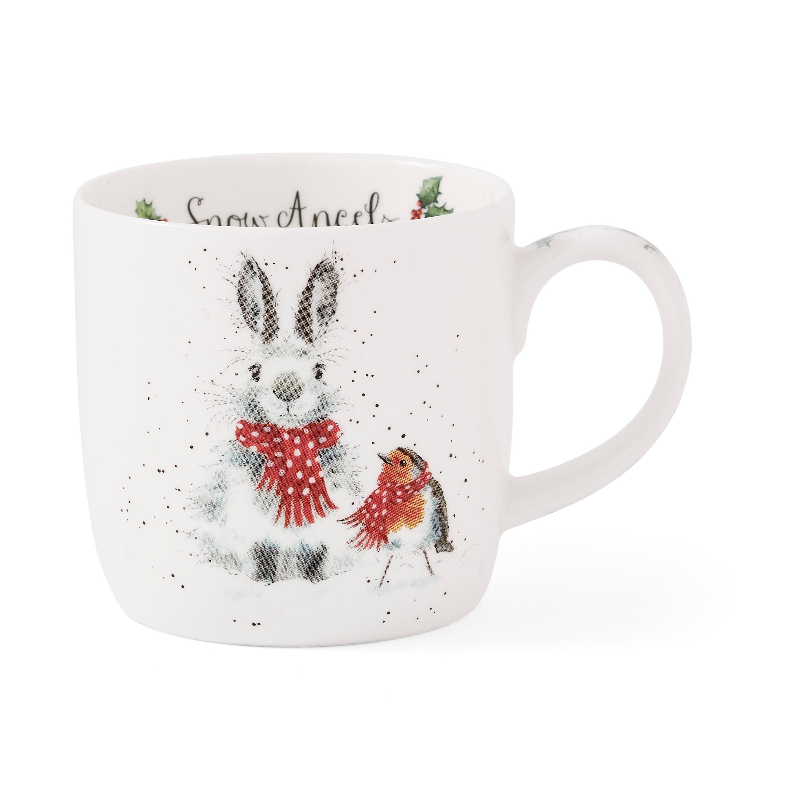WreWrendale Designs - Christmas Collectionsndale Designs Coloured Collection Snow Angel (Rabbit & Robin) 0.31L Set of 6