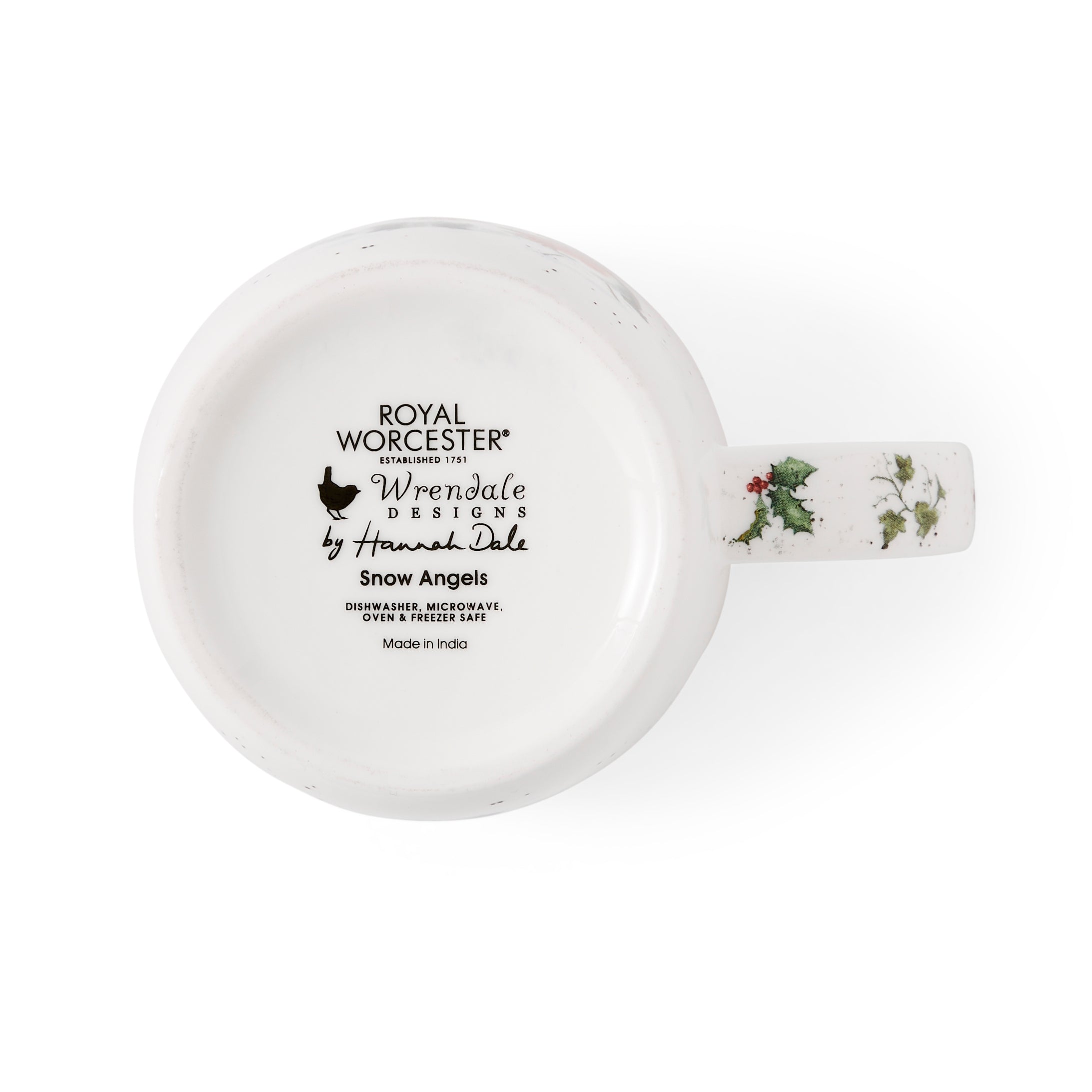 WreWrendale Designs - Christmas Collectionsndale Designs Coloured Collection Snow Angel (Rabbit & Robin) 0.31L Set of 6