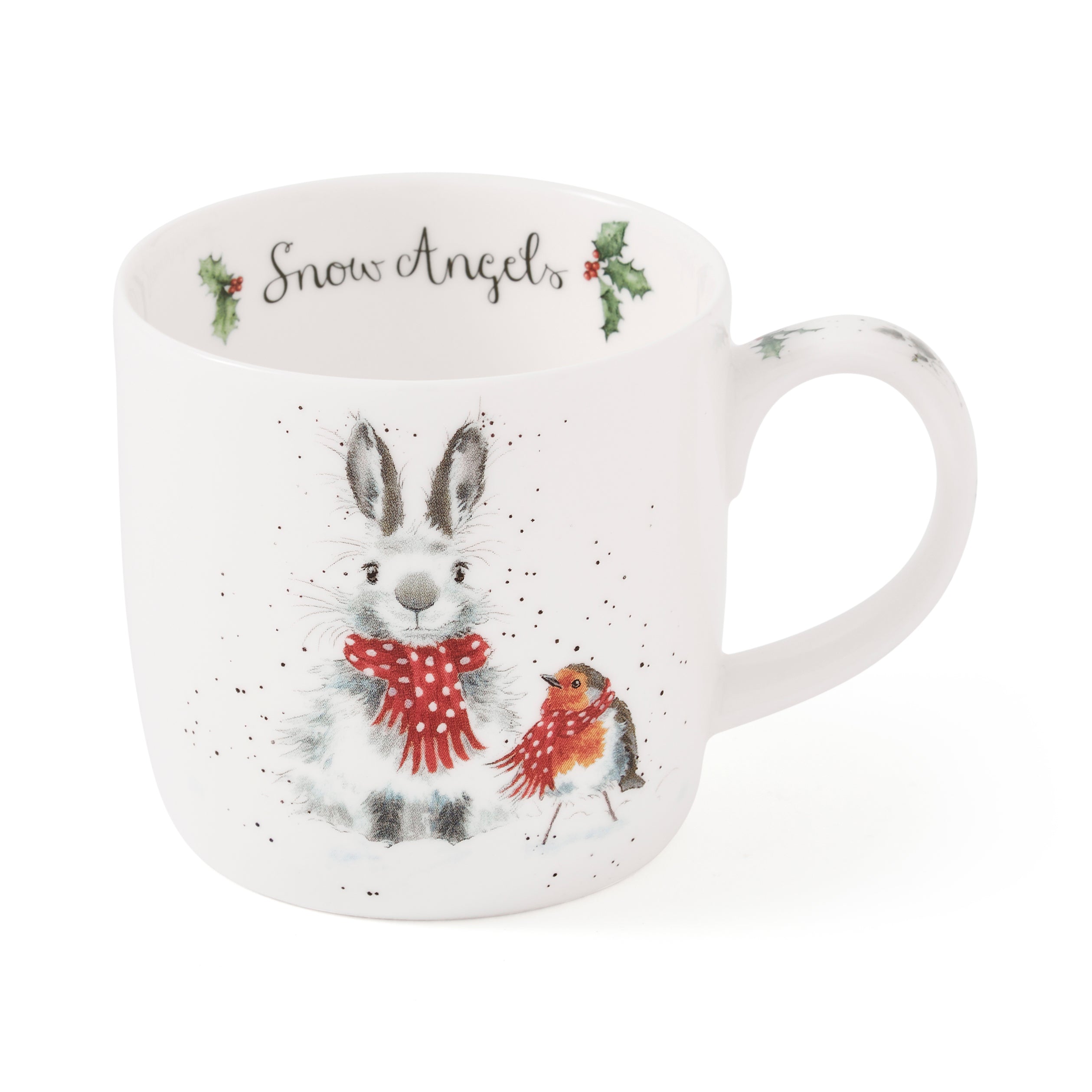 WreWrendale Designs - Christmas Collectionsndale Designs Coloured Collection Snow Angel (Rabbit & Robin) 0.31L Set of 6