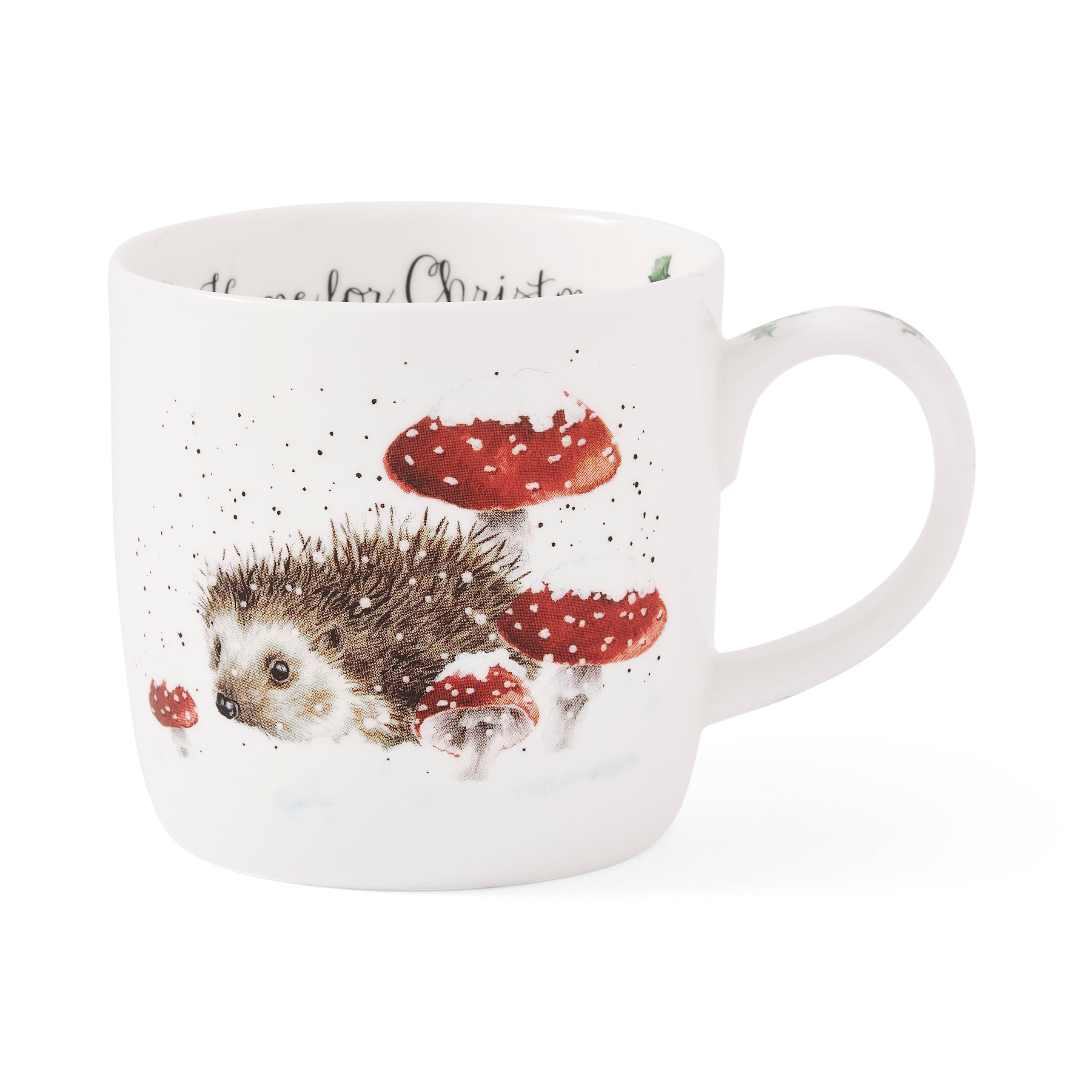 WreWrendale Designs - Christmas Collectionsndale Designs Coloured Collection Home For Christmas (Hedgehog) 0.31L Set of 6