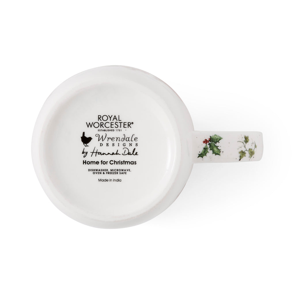 WreWrendale Designs - Christmas Collectionsndale Designs Coloured Collection Home For Christmas (Hedgehog) 0.31L Set of 6