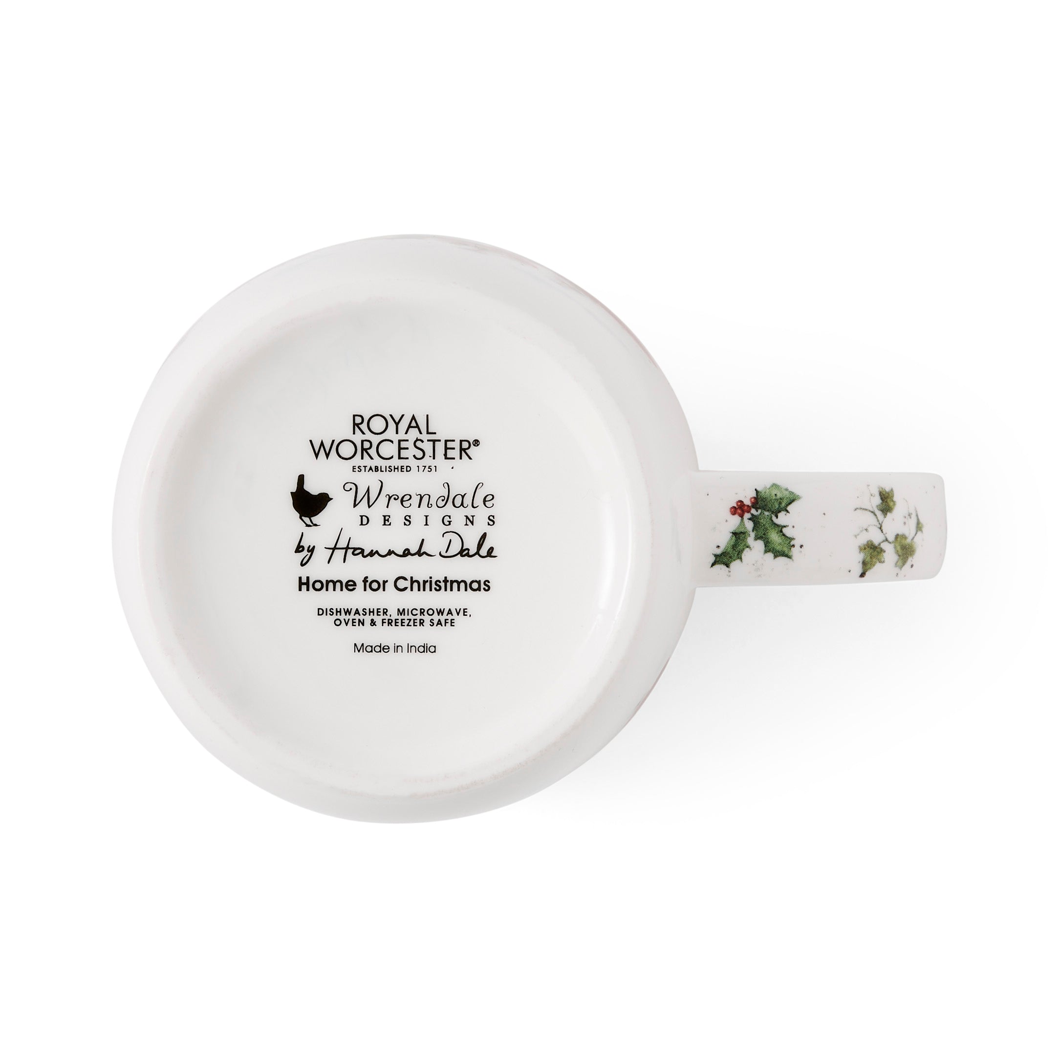 WreWrendale Designs - Christmas Collectionsndale Designs Coloured Collection Home For Christmas (Hedgehog) 0.31L Set of 6