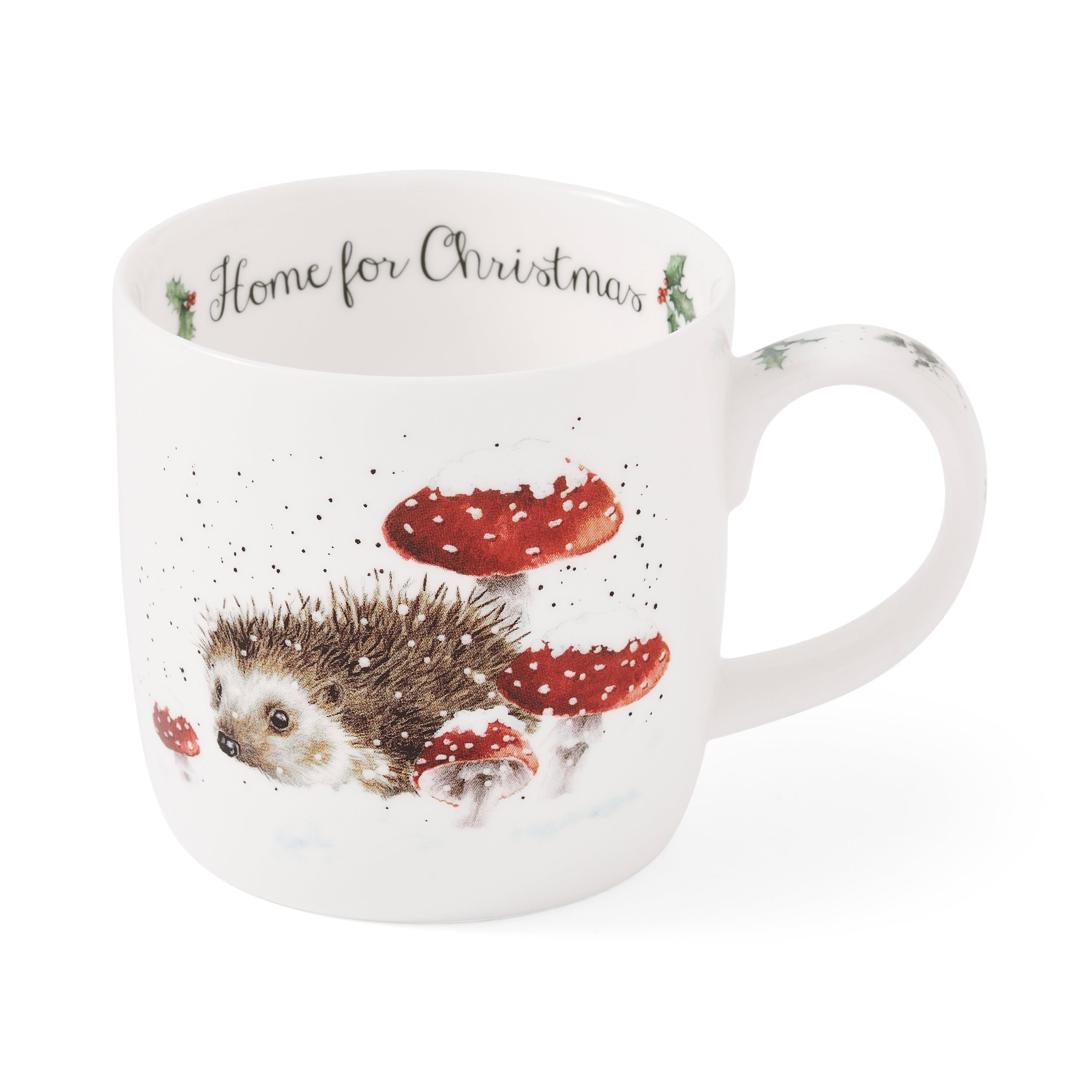 WreWrendale Designs - Christmas Collectionsndale Designs Coloured Collection Home For Christmas (Hedgehog) 0.31L Set of 6