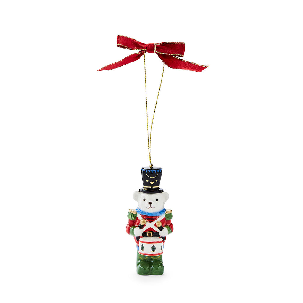 Teddy Bear Nutcracker Ornament