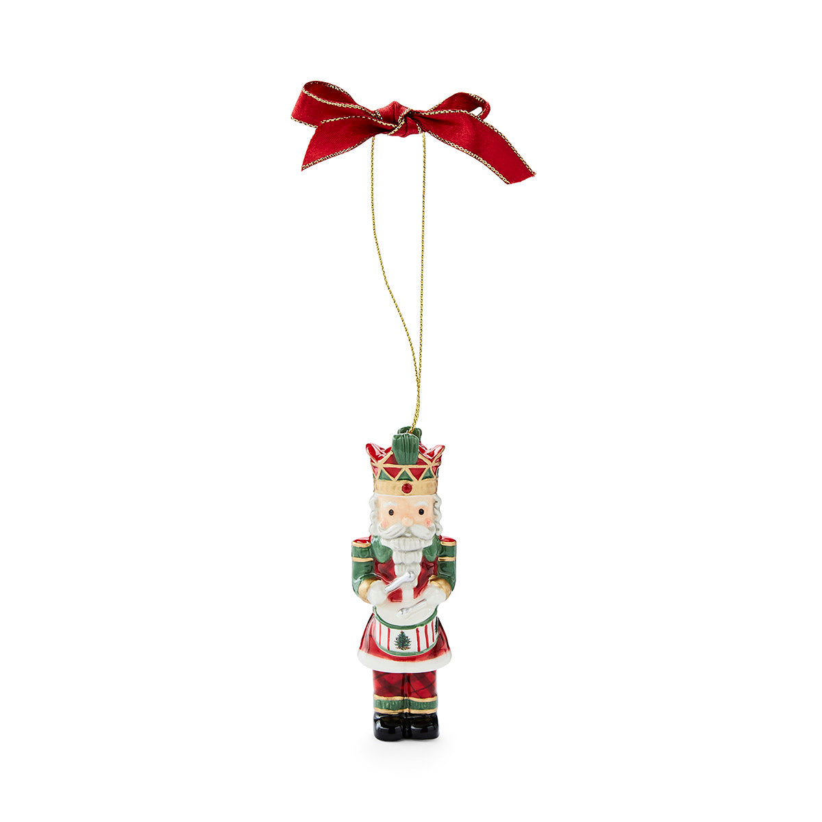 Tartan Nutcracker Ornament