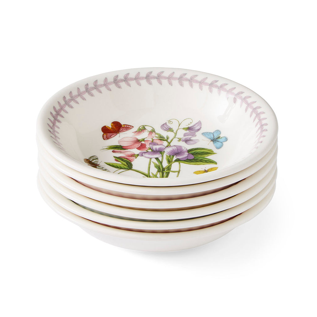 Botanic Garden Meadow  set of 6  Shallow Bowl - 18cm / 7"