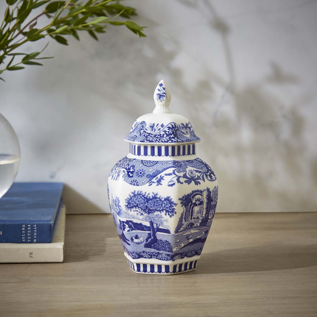Spode Blue Italian Archive - Mini Vase - 15cm