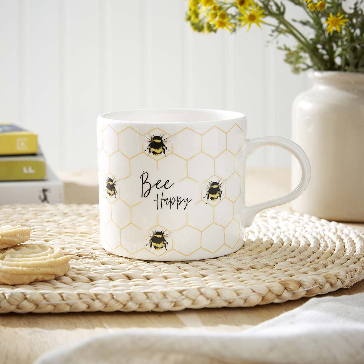 Mug Meirion Bee Happy Mug 0.40L Set of 6