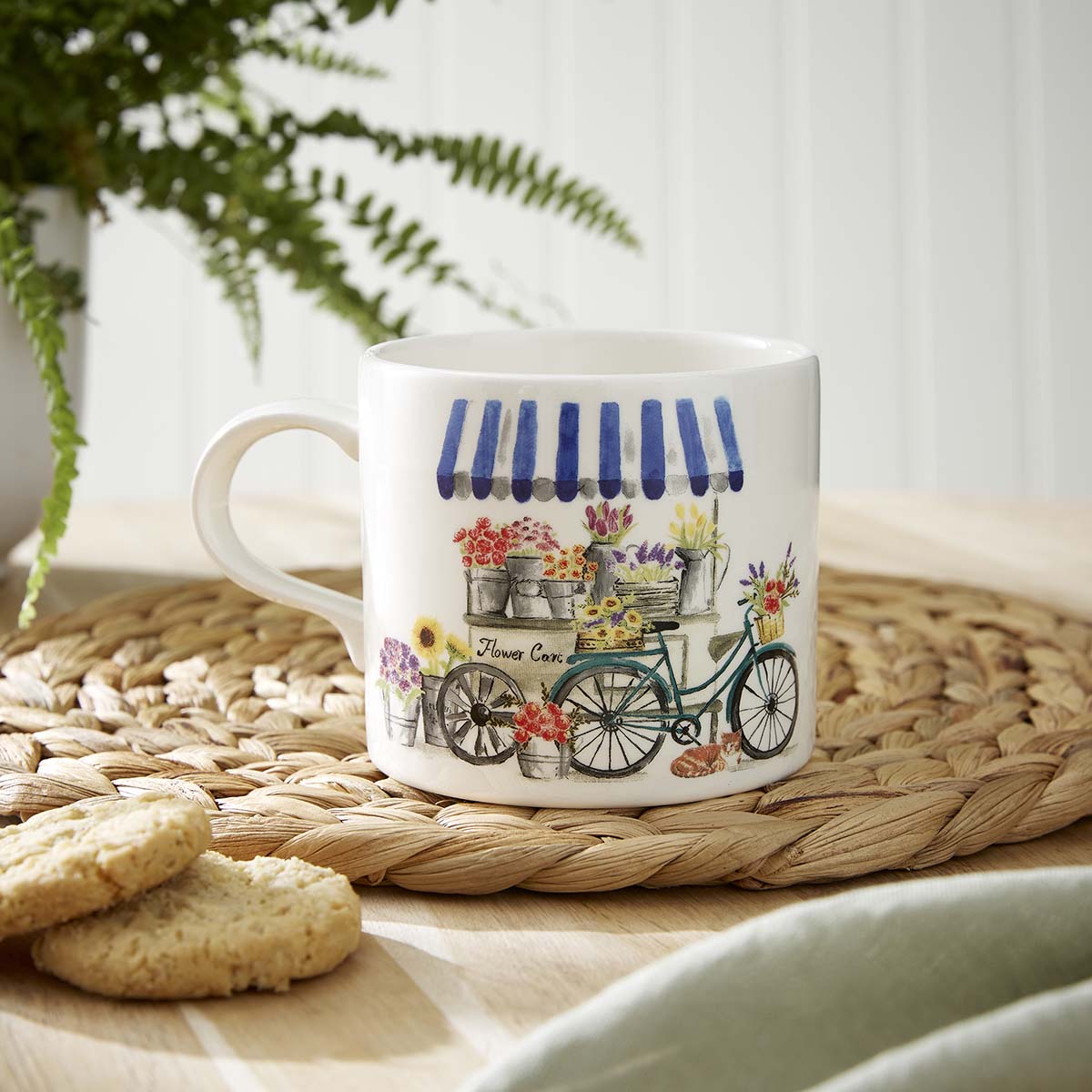 Mug Meirion Flower Cart Mug 0.40L Set of 6