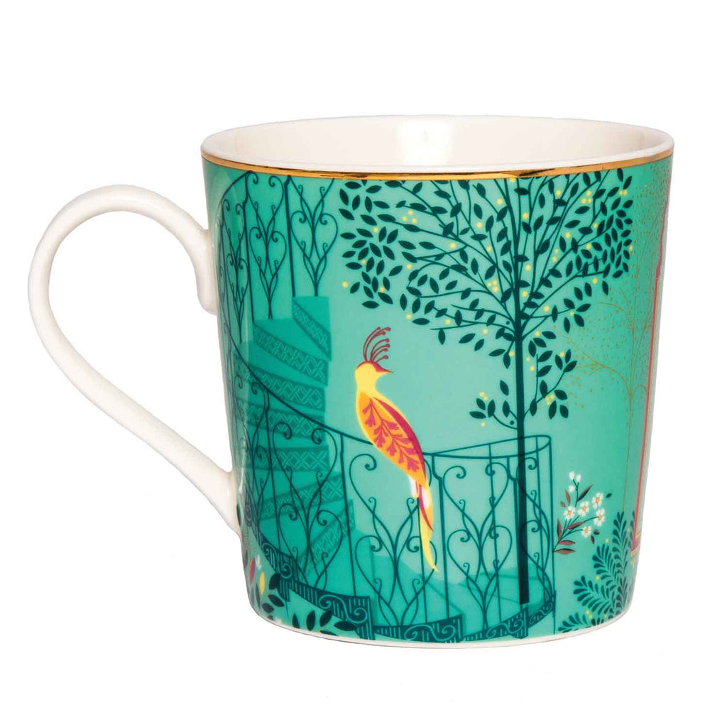 Sara Miller London Artisanne Noir Collection Mugs - Assorted - Set of 4 0.34L Boxed Set